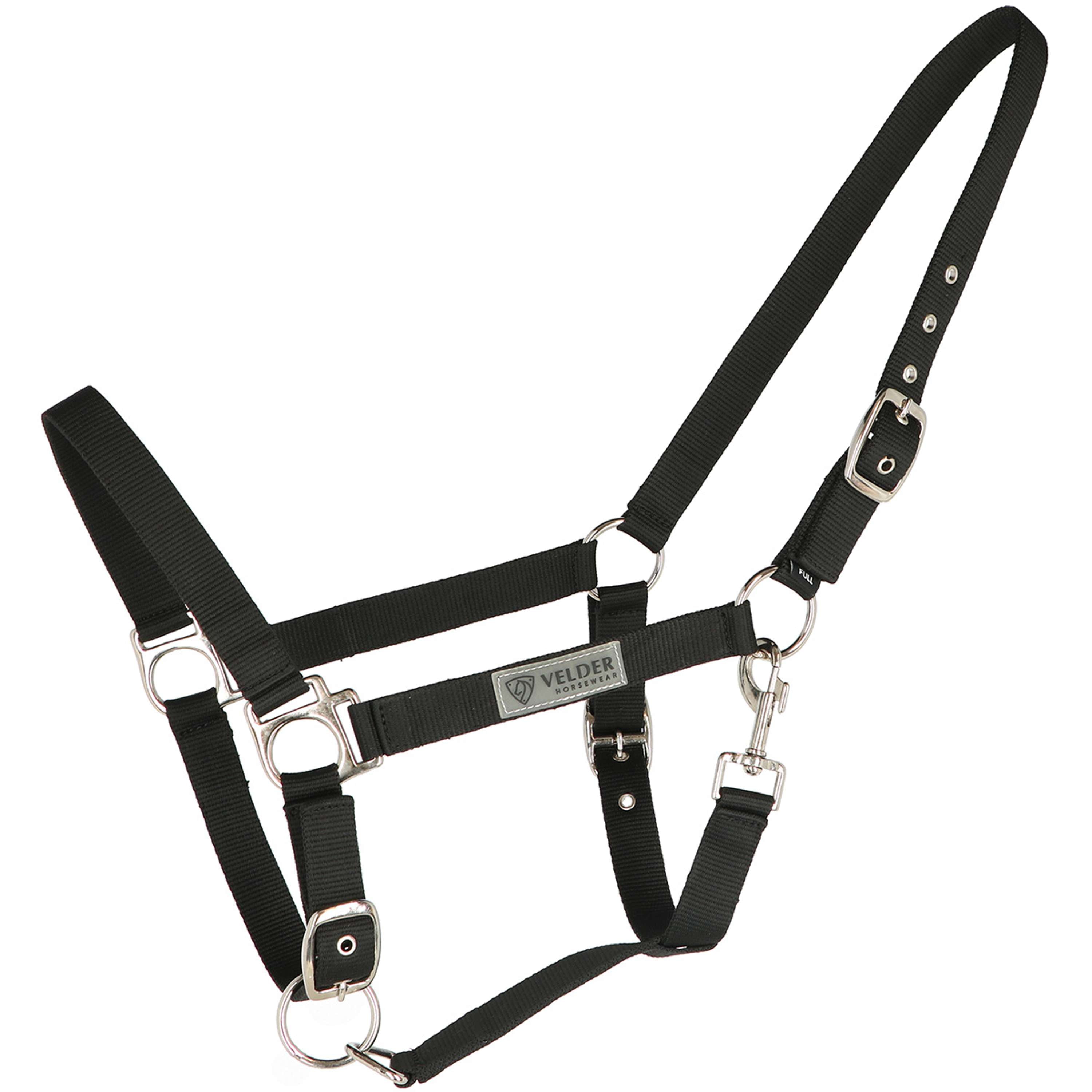 Velder Horsewear Essentials Capezzina Triple Adjustable Nero