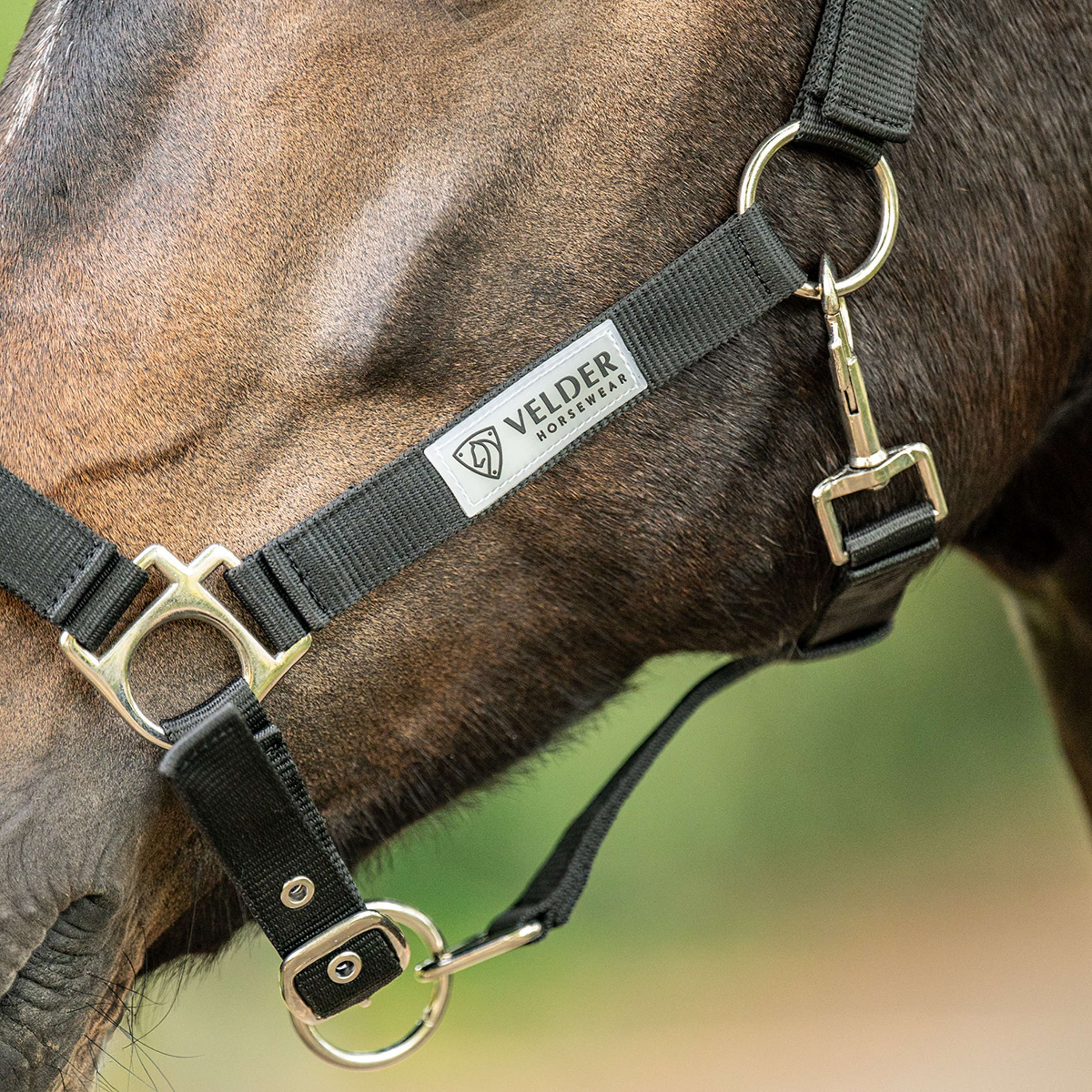 Velder Horsewear Essentials Capezzina Triple Adjustable Nero
