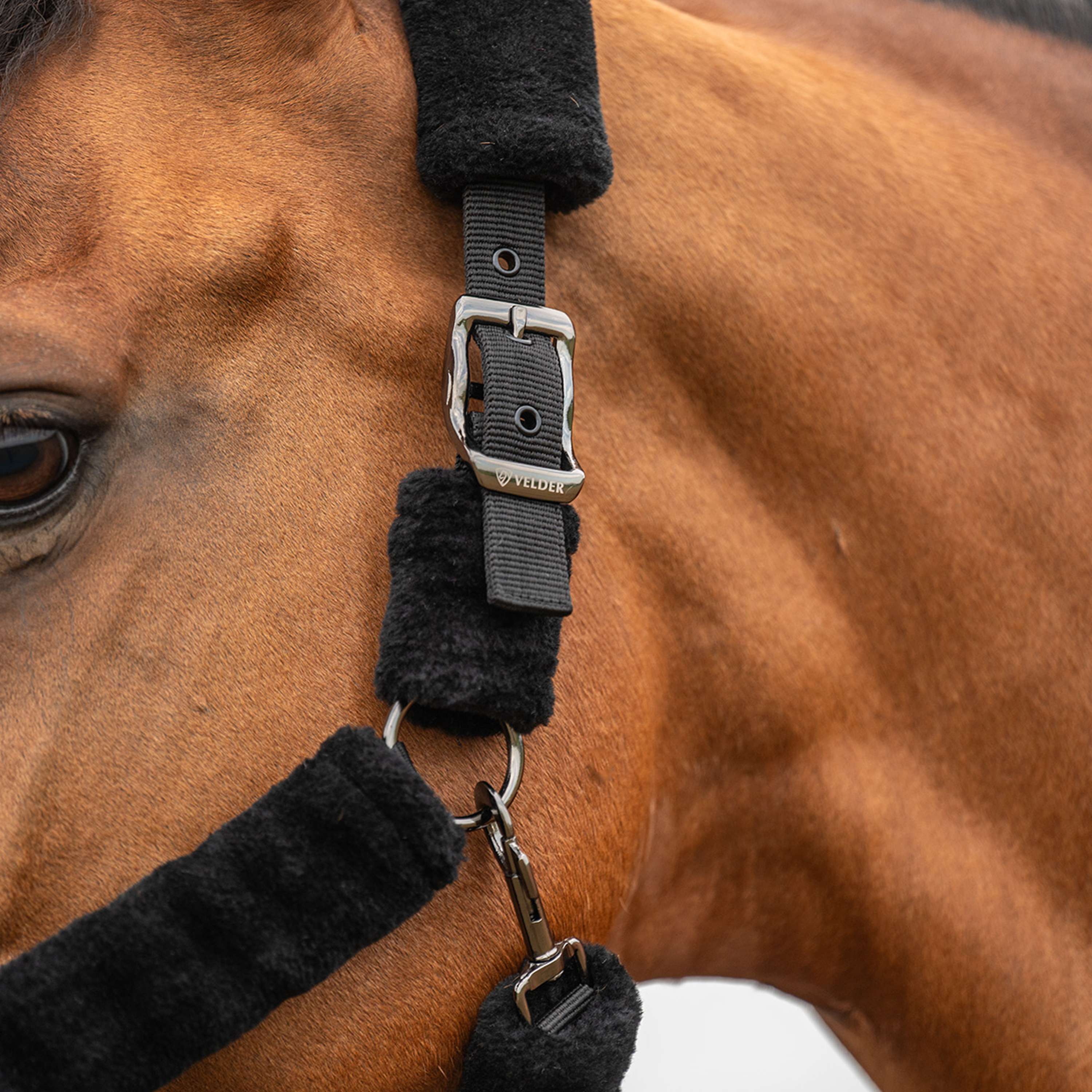 Velder Horsewear Premium Capezzina Comfort Fur Nero