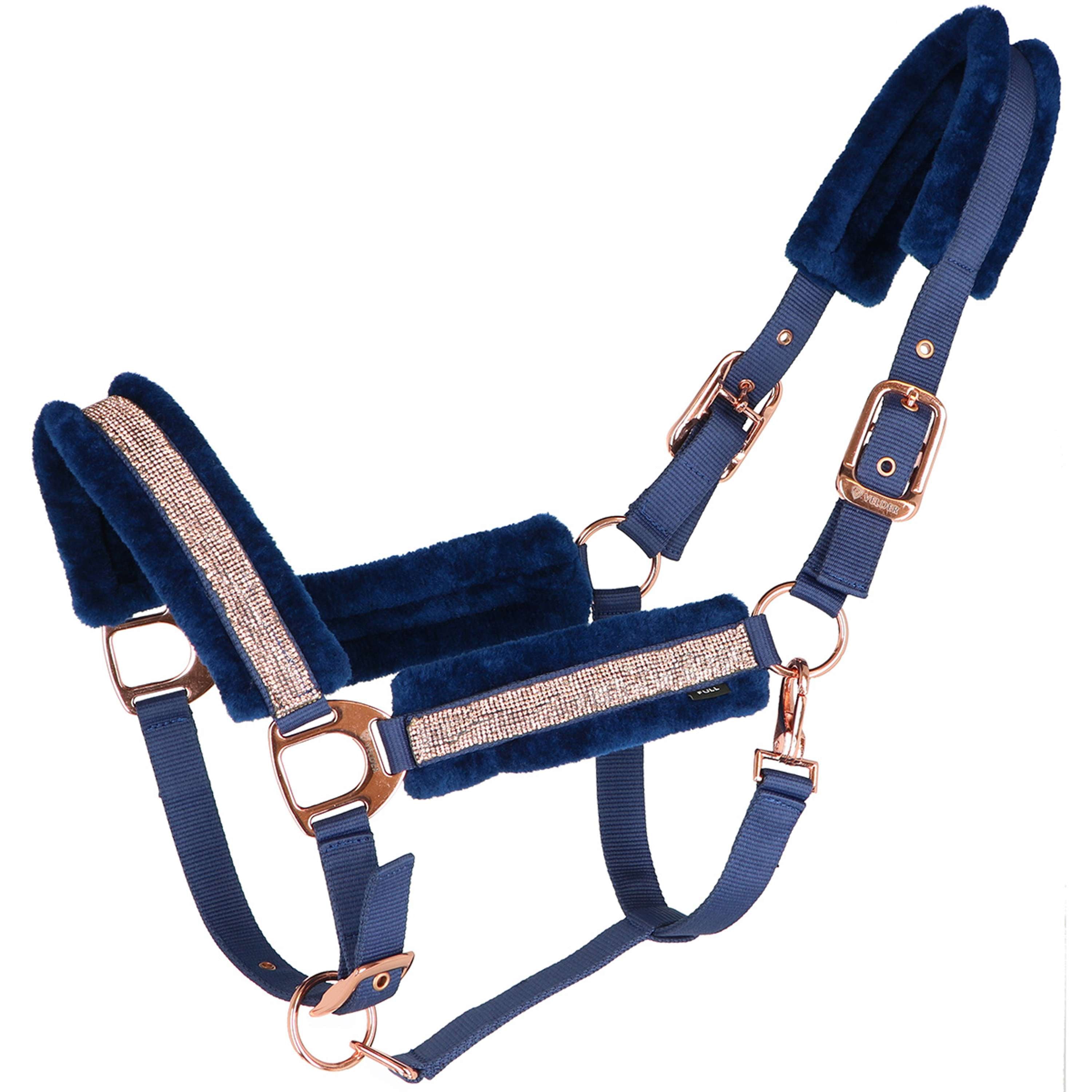 Velder Horsewear Essentials Capezzina Soft Sparkle Navy