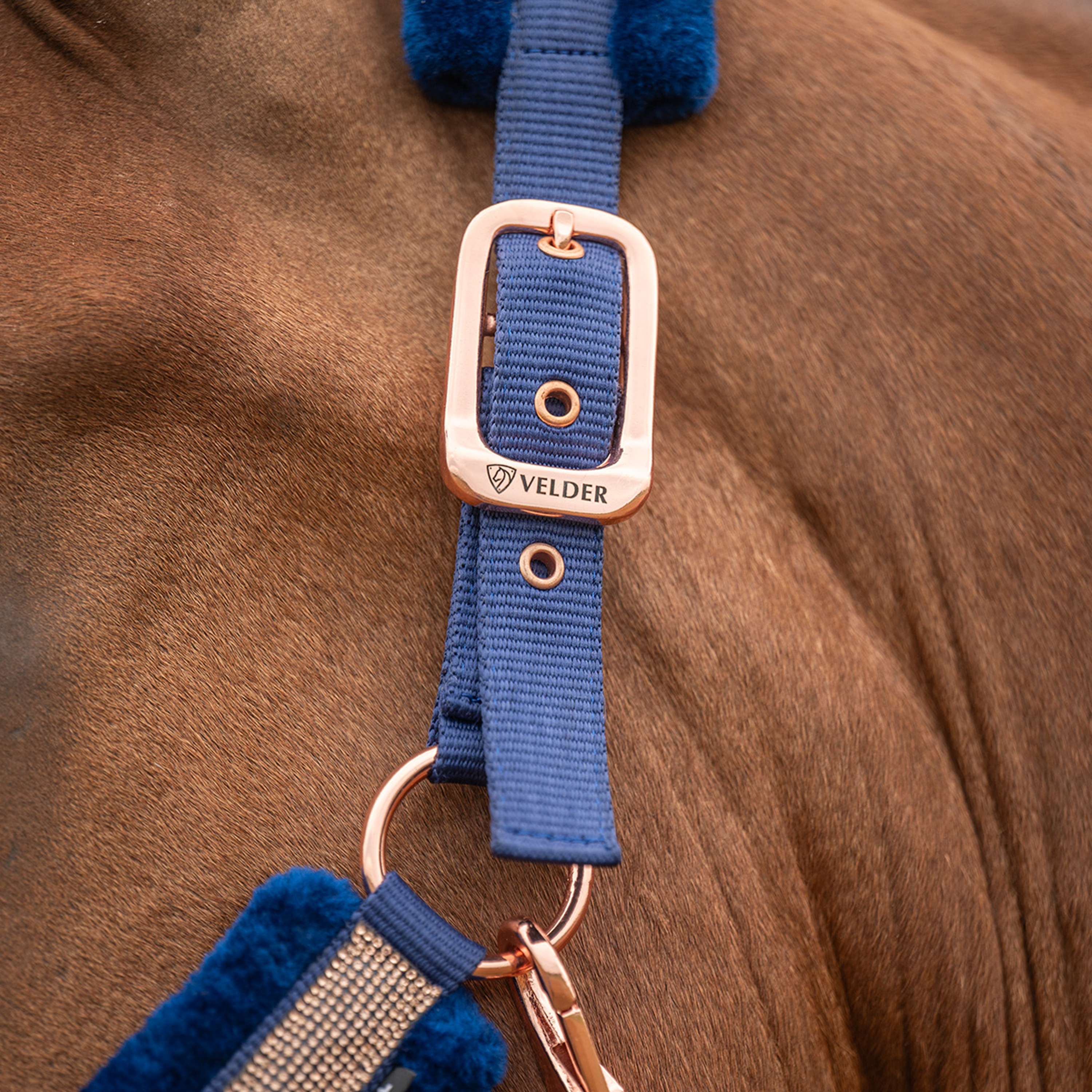Velder Horsewear Essentials Capezzina Soft Sparkle Navy