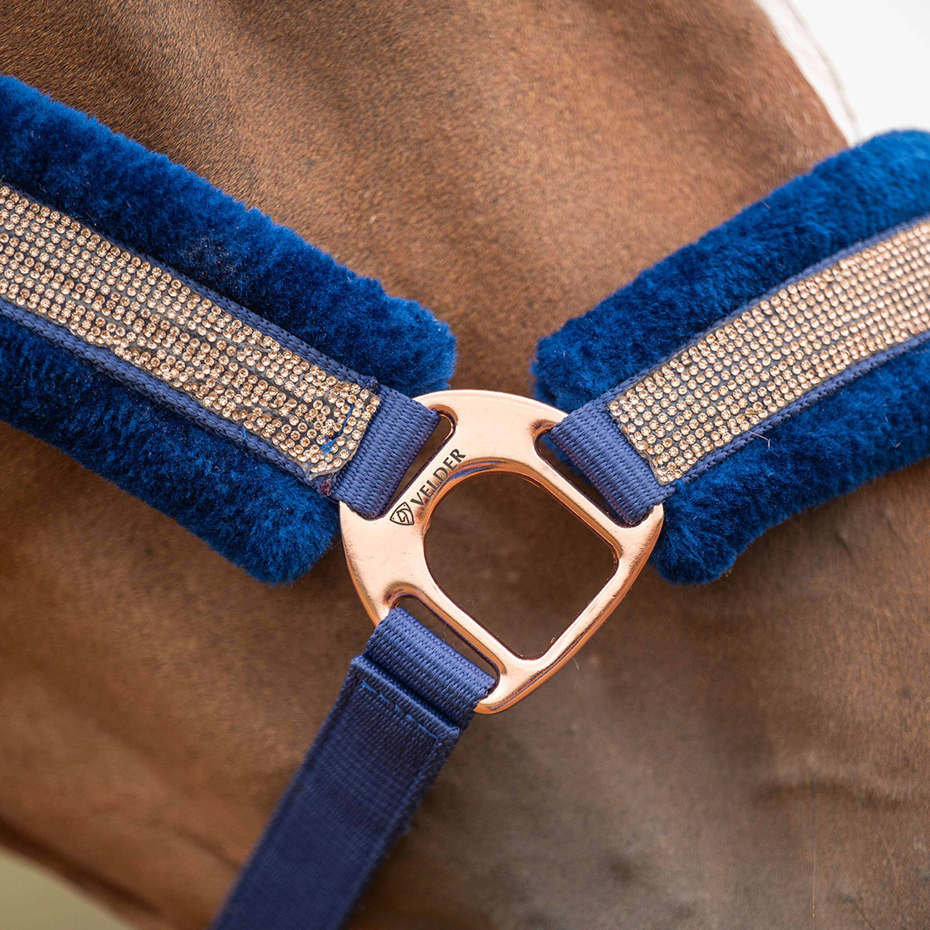 Velder Horsewear Essentials Capezzina Soft Sparkle Navy