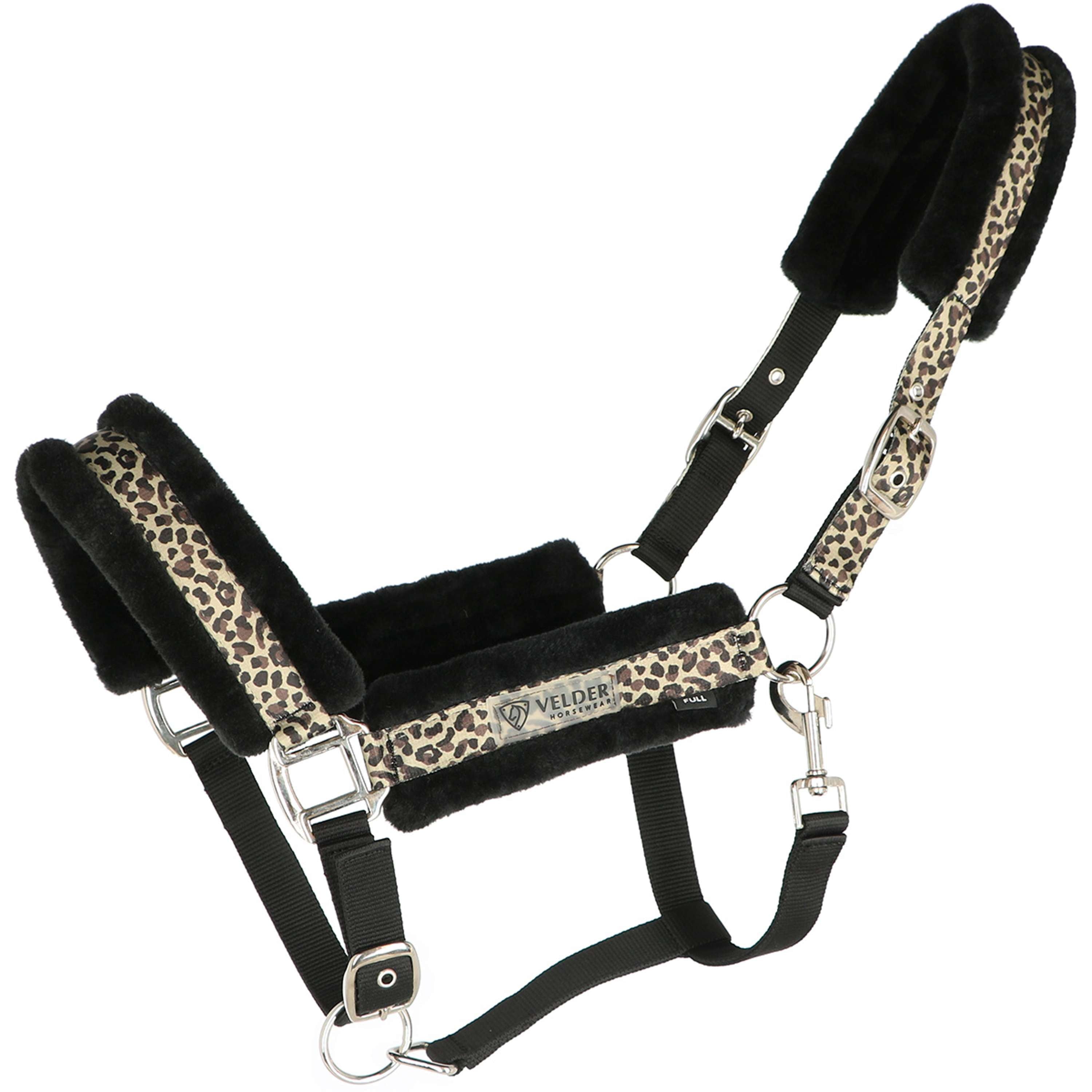 Velder Horsewear Essentials Capezzina Savanna Soft Earth Leopard