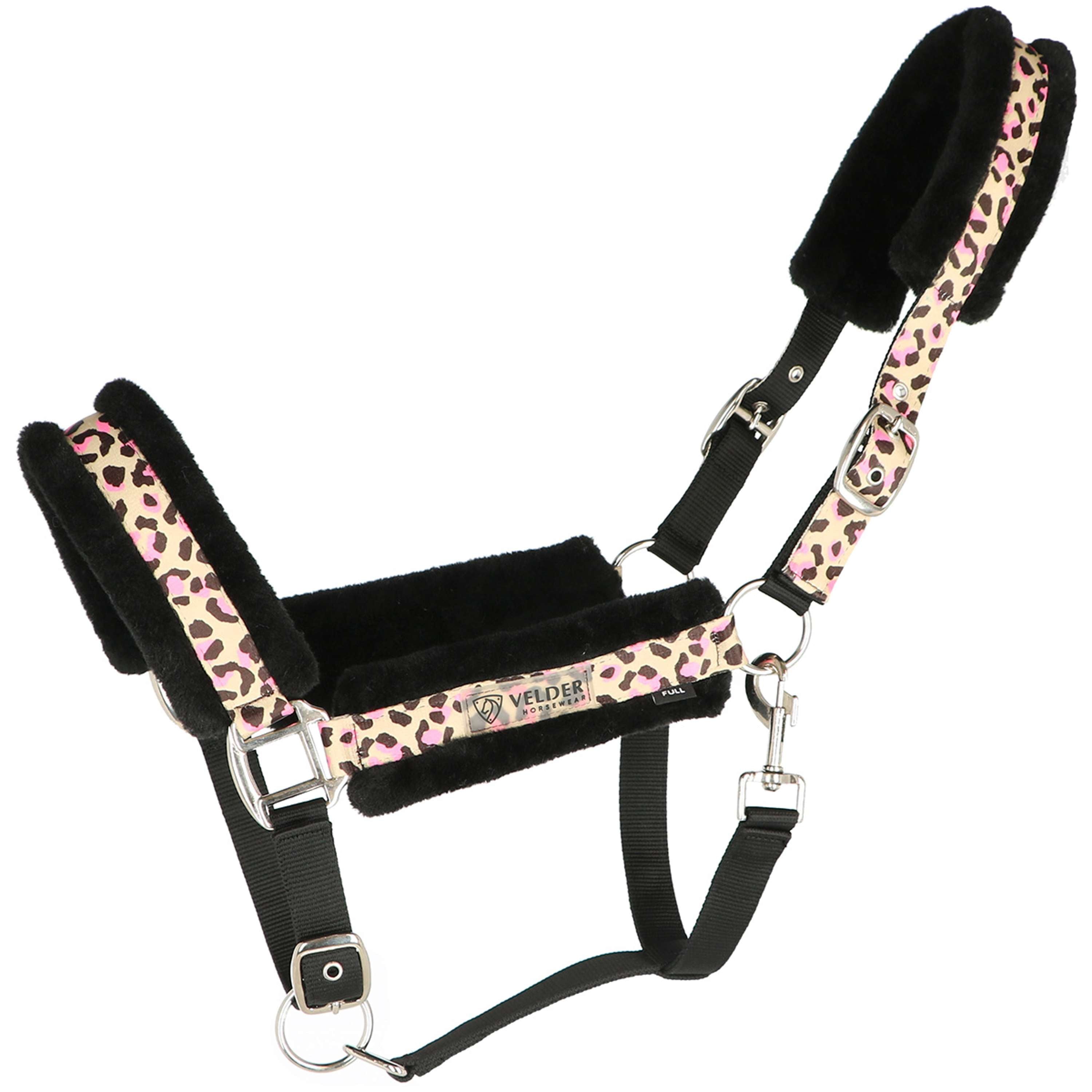 Velder Horsewear Essentials Capezzina Savanna Soft Sandstone Leopard