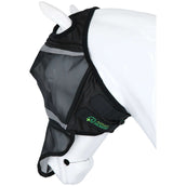 Agradi Horse Maschera per Mosche Fine Mesh con Foro per Orecchio e Naso Nero