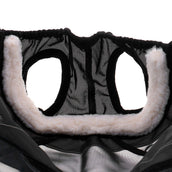 Agradi Horse Maschera per Mosche Fine Mesh con Foro per Orecchio e Naso Nero