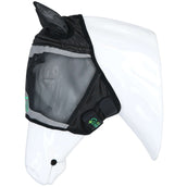 Agradi Horse Maschera per Mosche Fine Mesh con Orecchie Nero