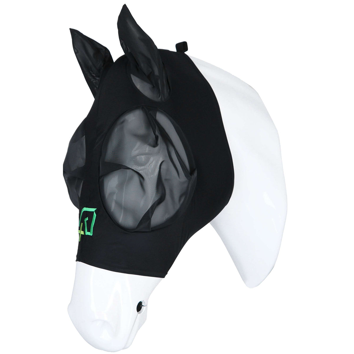 Agradi Horse Maschera per Mosche Stretch Nero