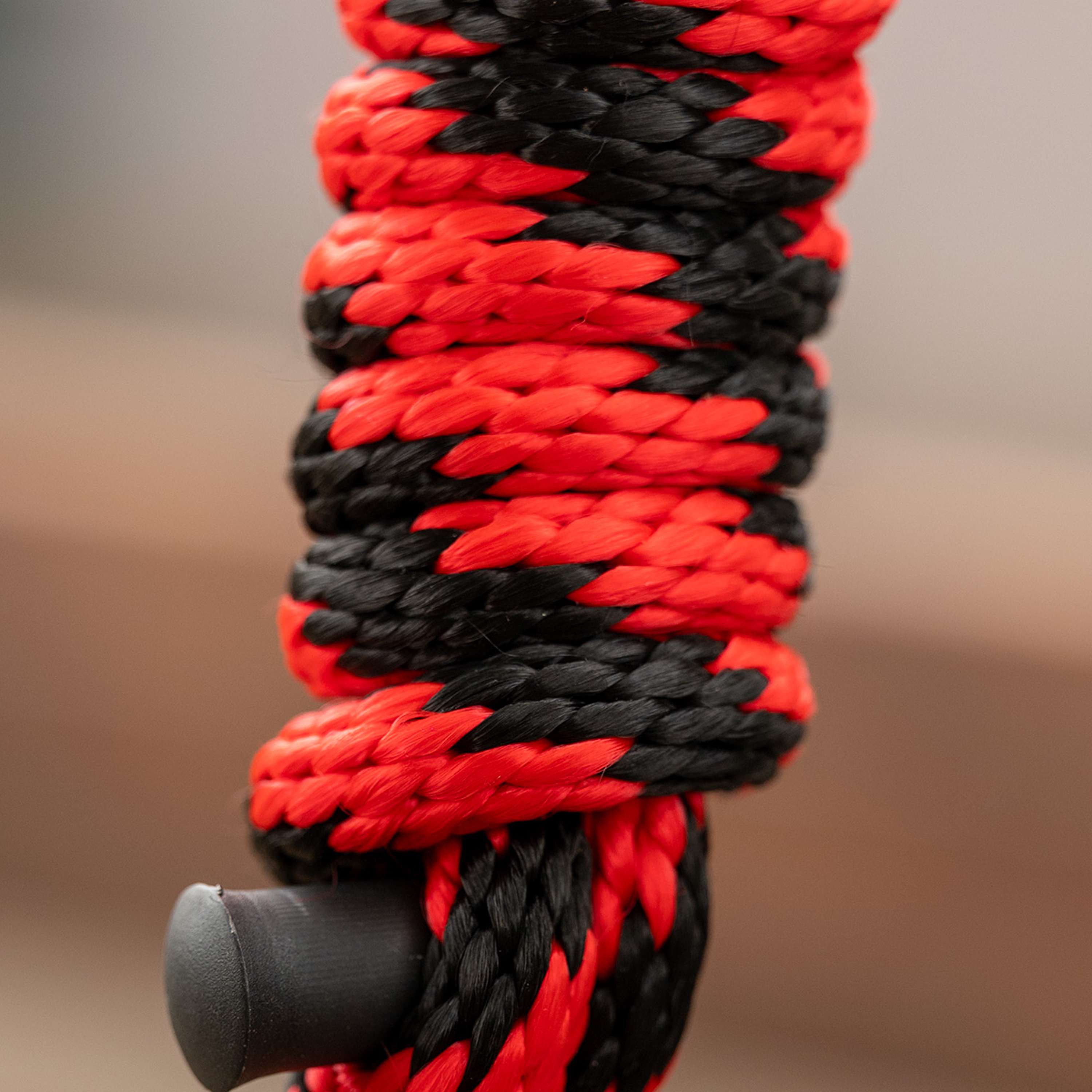 Velder Horsewear Corda per cavezza Colorful Stripe Rosso/Nero