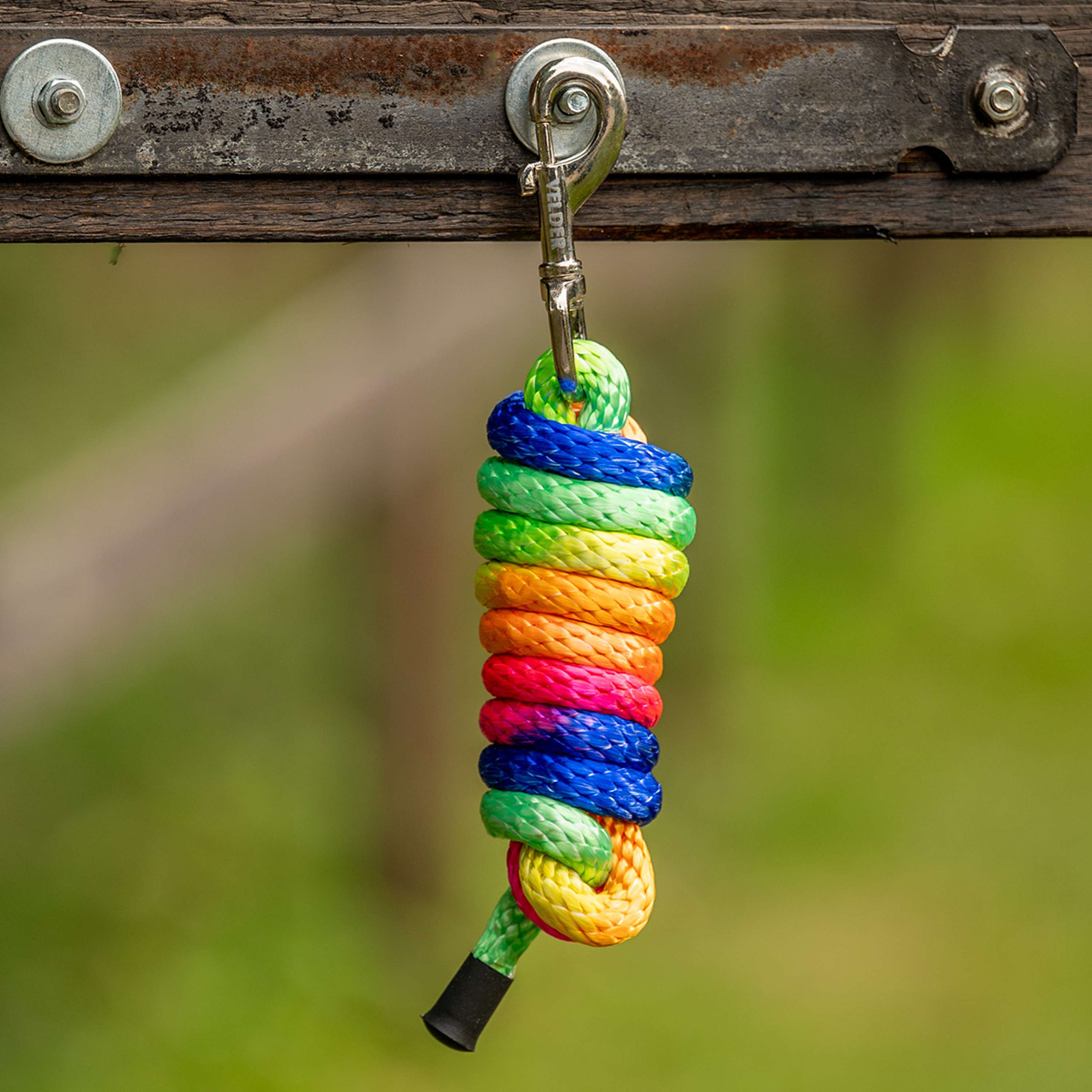 Velder Horsewear Corda per cavezza Colorful Stripe Rainbow Pastel