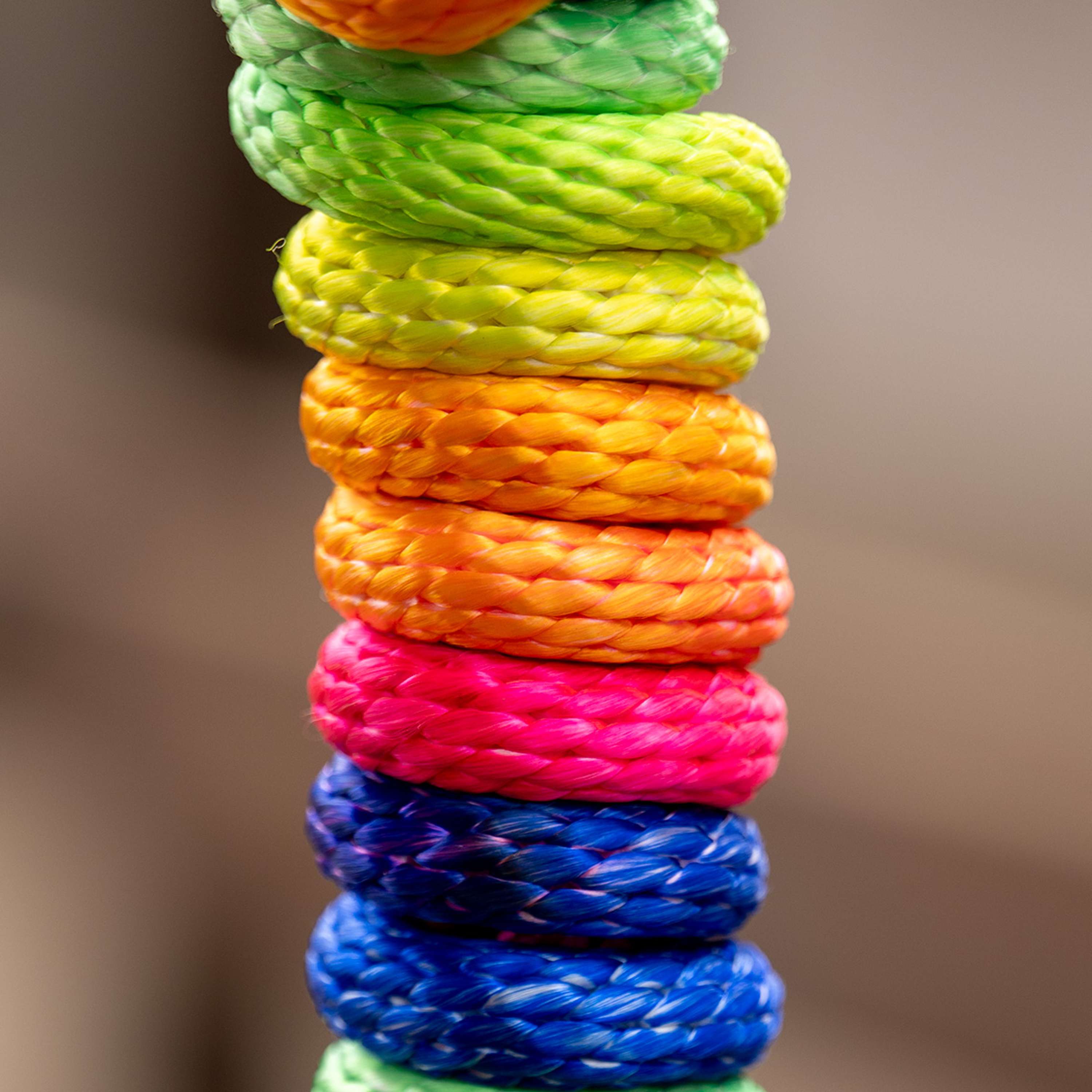 Velder Horsewear Corda per cavezza Colorful Stripe Rainbow Pastel