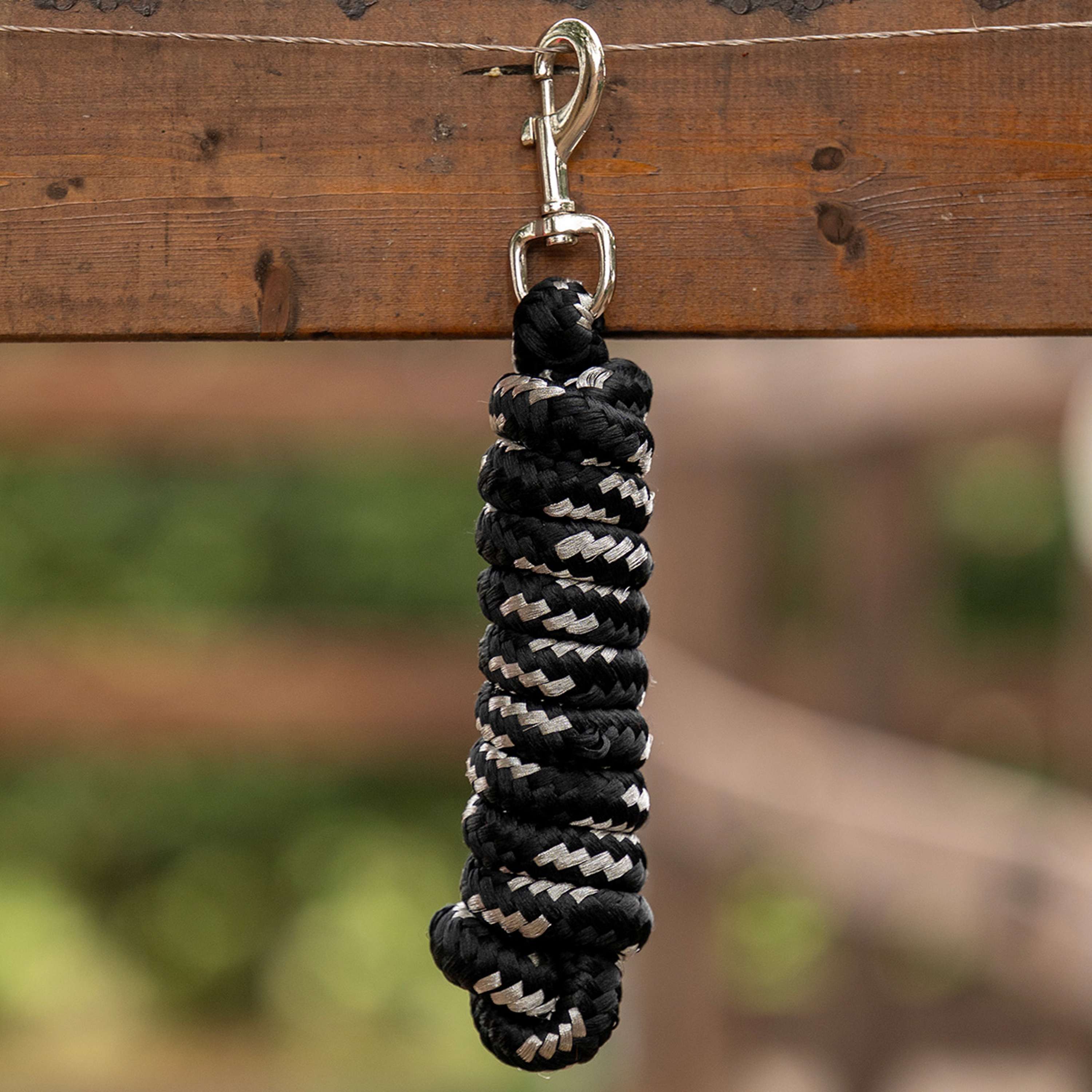 Velder Horsewear Corda per cavezza Silver Nero