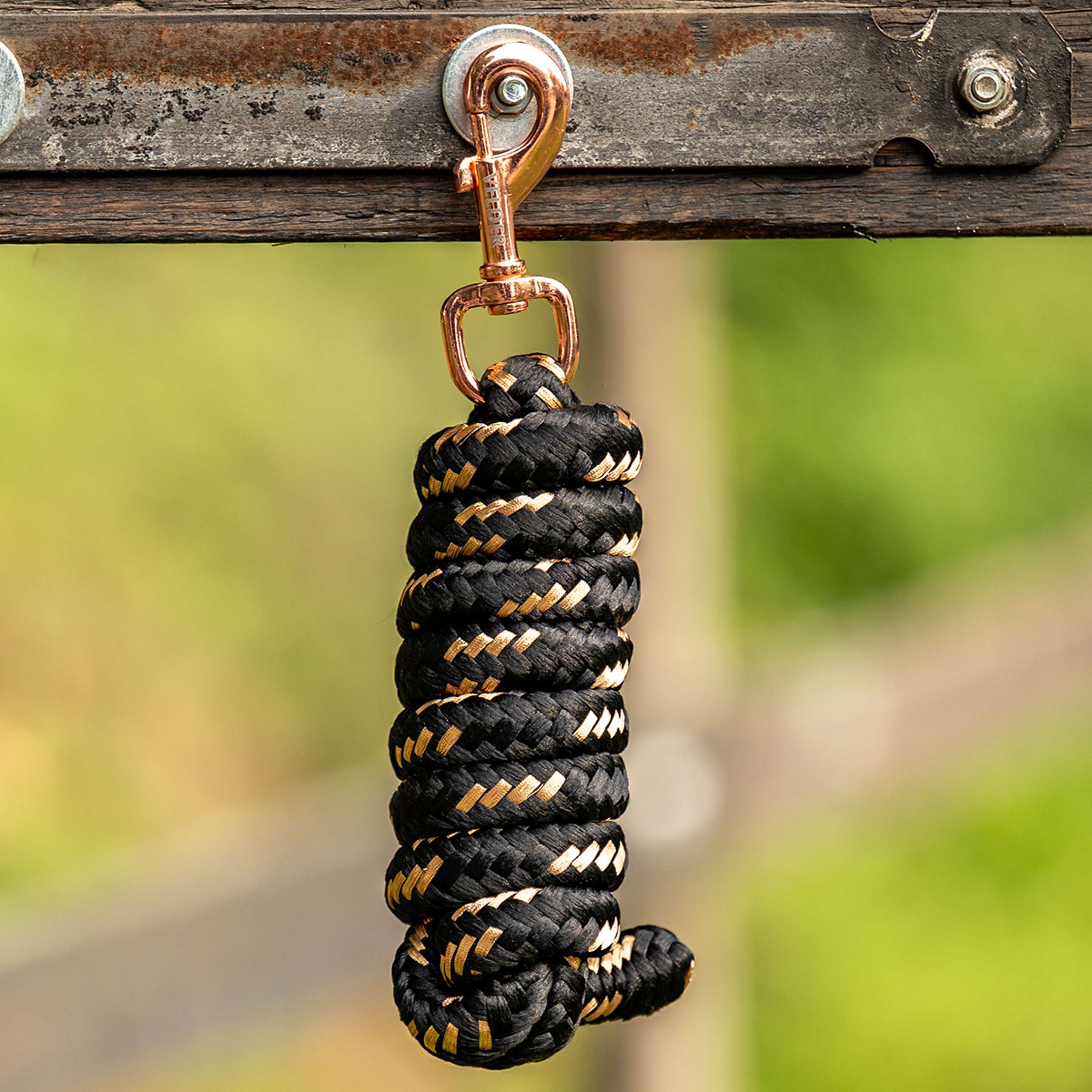 Velder Horsewear Corda per cavezza Bronze Nero