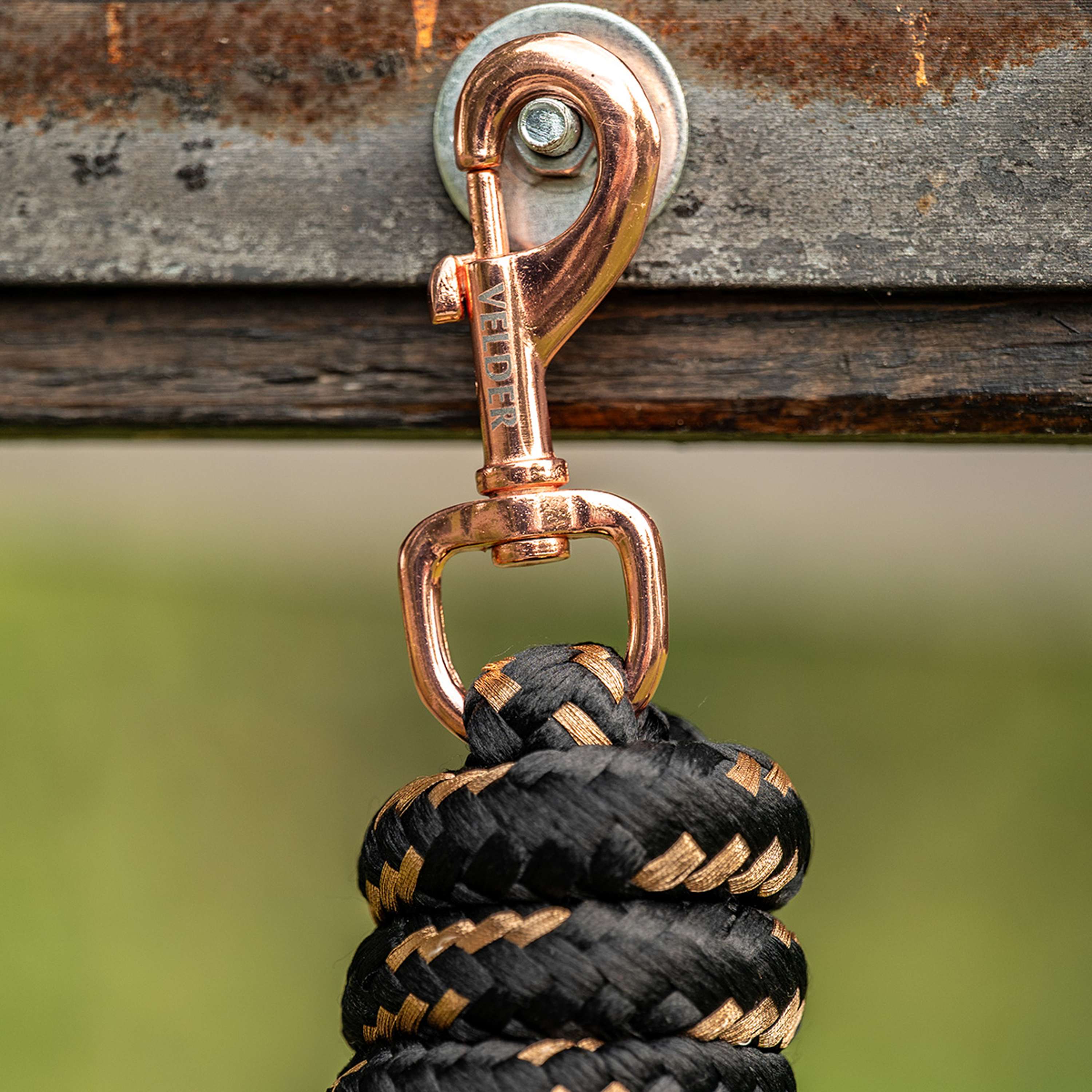 Velder Horsewear Corda per cavezza Bronze Nero