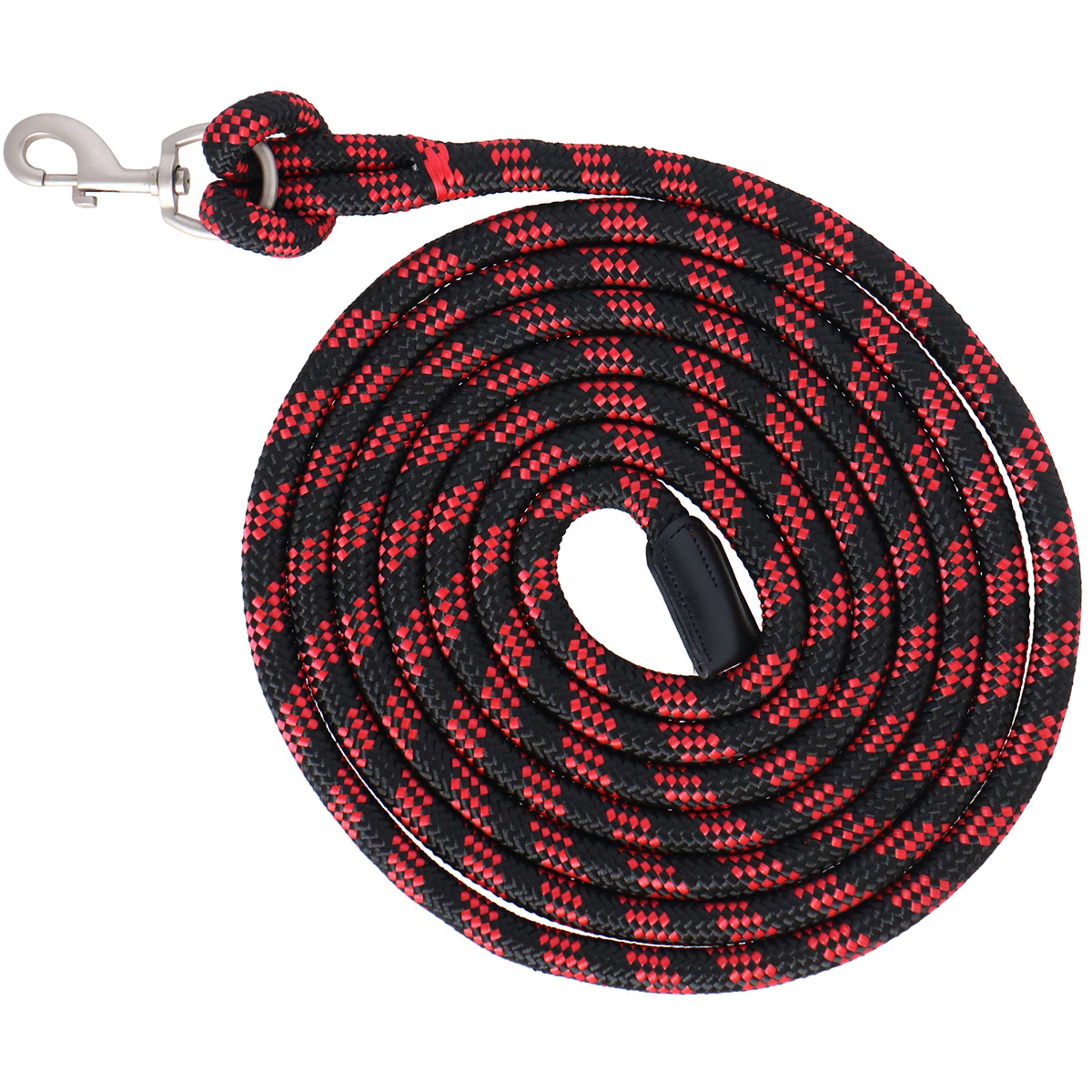 Velder Horsewear Corda per cavezza Nero/Rosso