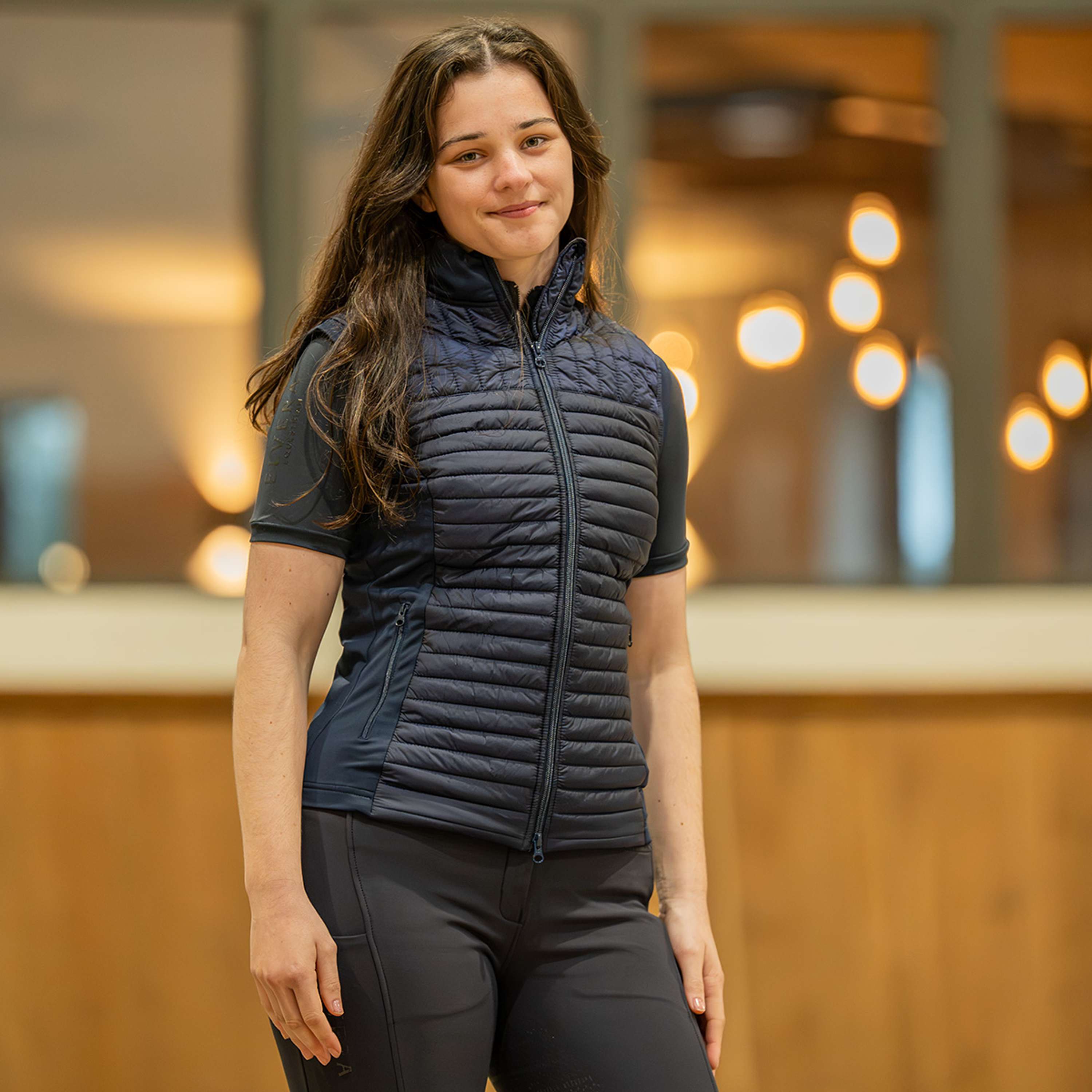Elvera Equestrian Gilet EEBaroness Metalic Navy