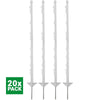 Agradi Power Palo da pascolo Classic 105cm 20 Pezzi Bianco
