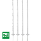 Agradi Power Palo da pascolo Classic 105cm 20 Pezzi Bianco
