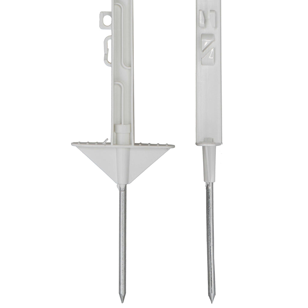 Agradi Power Palo da pascolo Classic 150cm 20 Pezzi Bianco