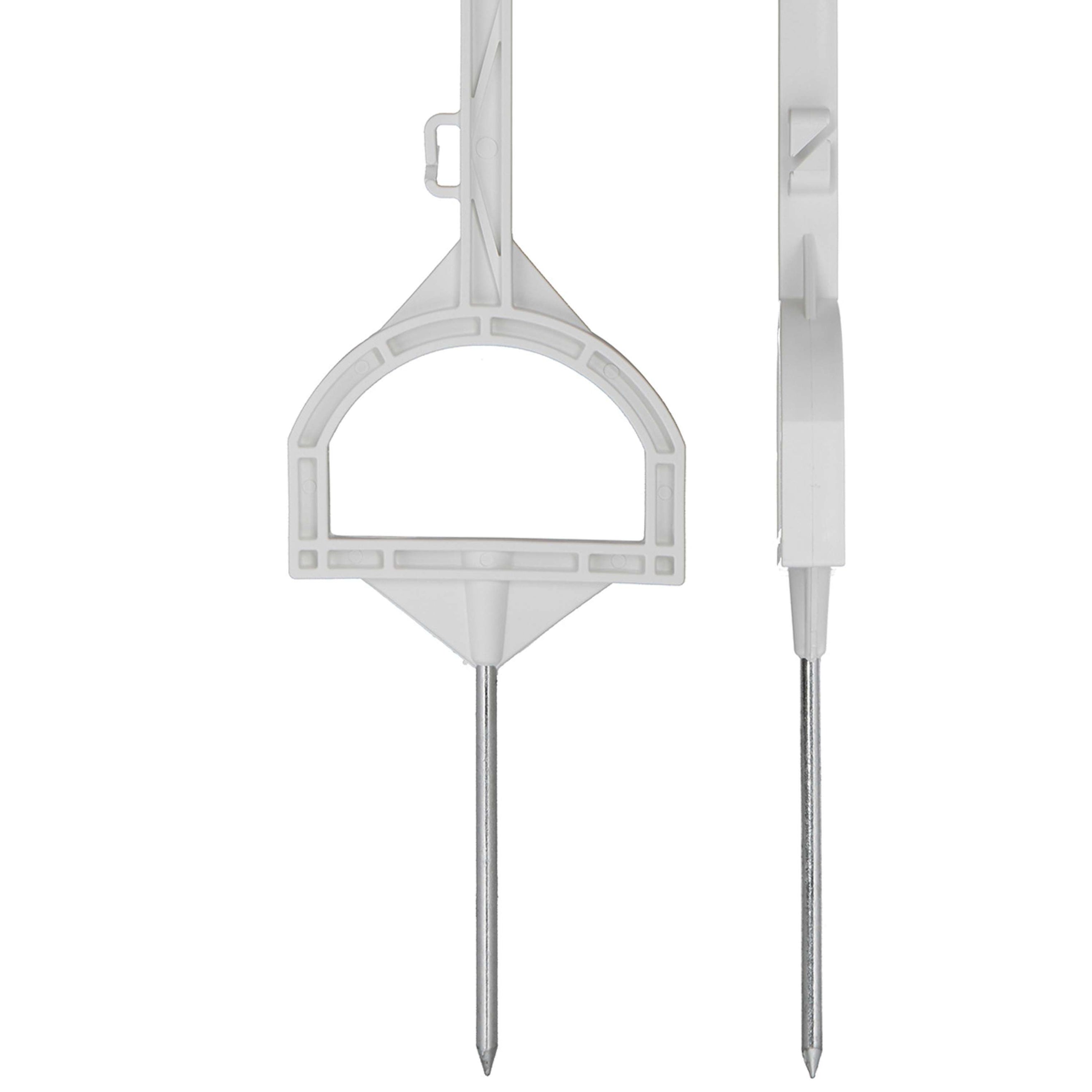 Agradi Power Palo de entrada para pradera 115cm 20 Pezzi Bianco Agradi Power Palo de entrada para pradera 115cm 20 Pezzi Bianco