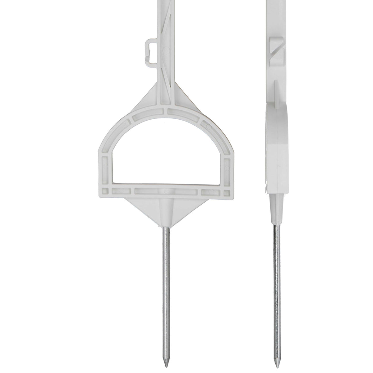 Agradi Power Palo de entrada para pradera 115cm 20 Pezzi Bianco