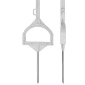 Agradi Power Palo de entrada para pradera 115cm 20 Pezzi Bianco