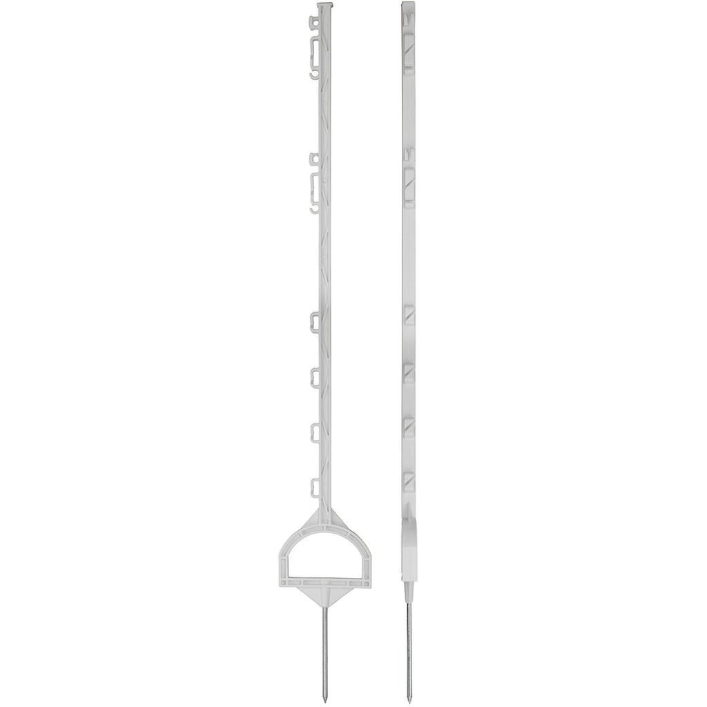 Agradi Power Palo de entrada para pradera 115cm 20 Pezzi Bianco