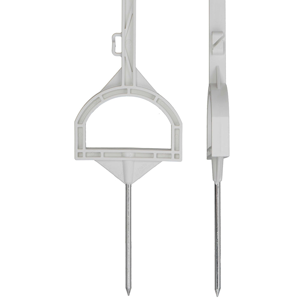 Agradi Power Palo de entrada para pradera 155cm 20 Pezzi Bianco