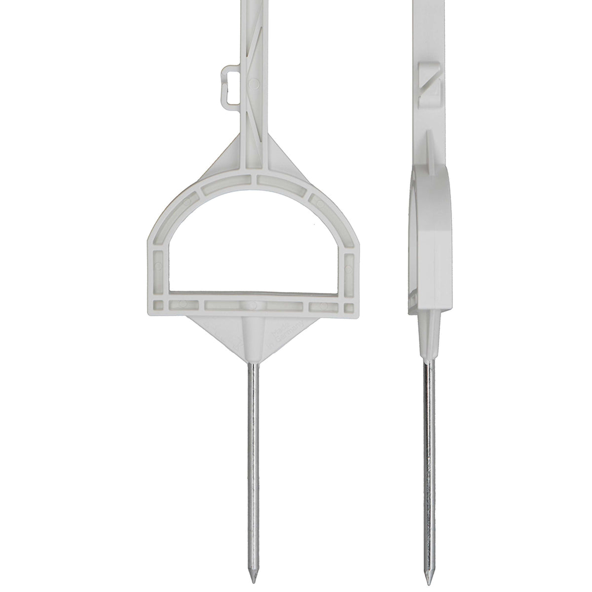 Agradi Power Palo de entrada para pradera 155cm 20 Pezzi Bianco