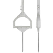 Agradi Power Palo de entrada para pradera 155cm 20 Pezzi Bianco