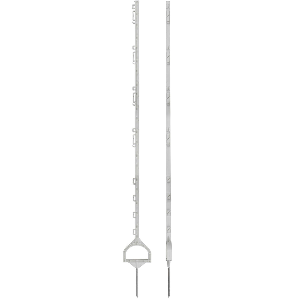Agradi Power Palo de entrada para pradera 155cm 20 Pezzi Bianco