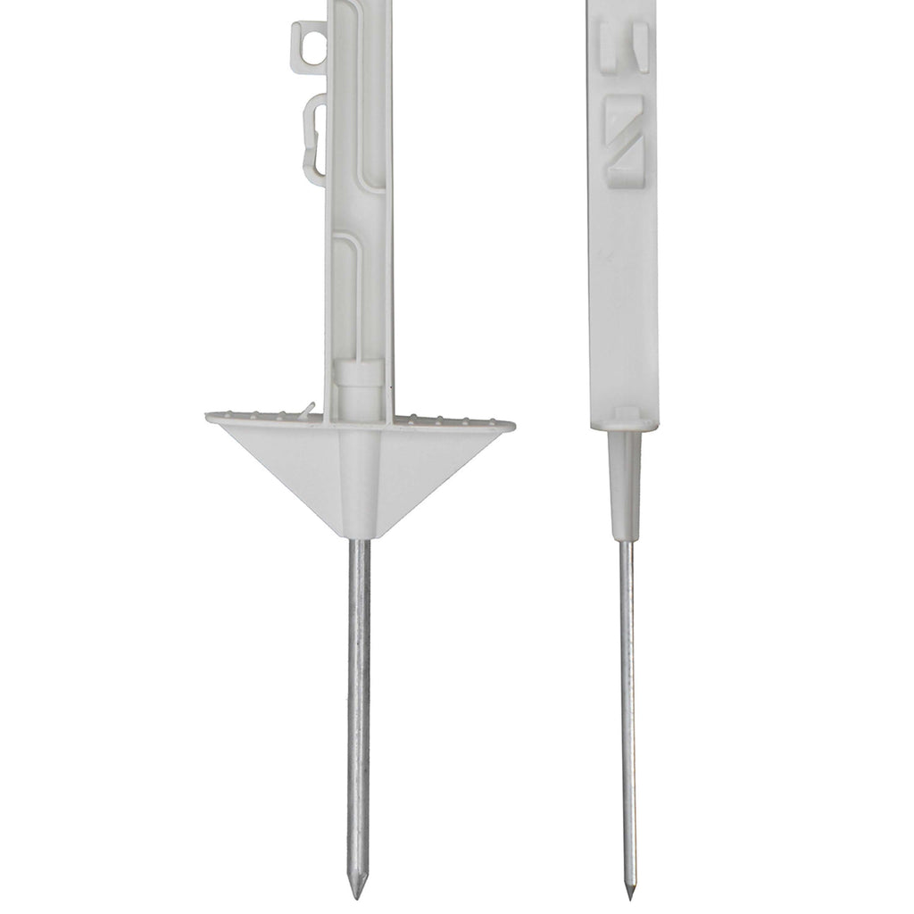 Agradi Power Palo da pascolo Classic 125cm 20 Pezzi Bianco