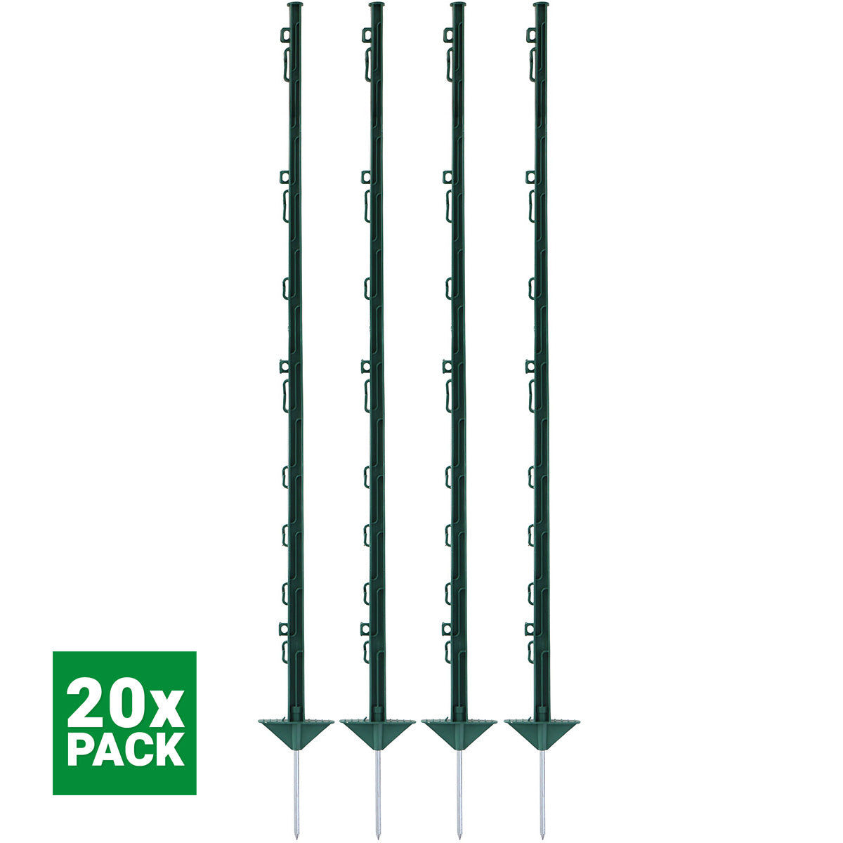 Agradi Power Palo da pascolo Classic 125cm 20 Pezzi Verde