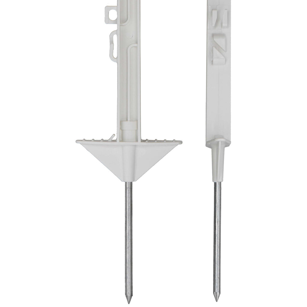 Agradi Power Palo da pascolo Classic 75cm 20 Pezzi Bianco