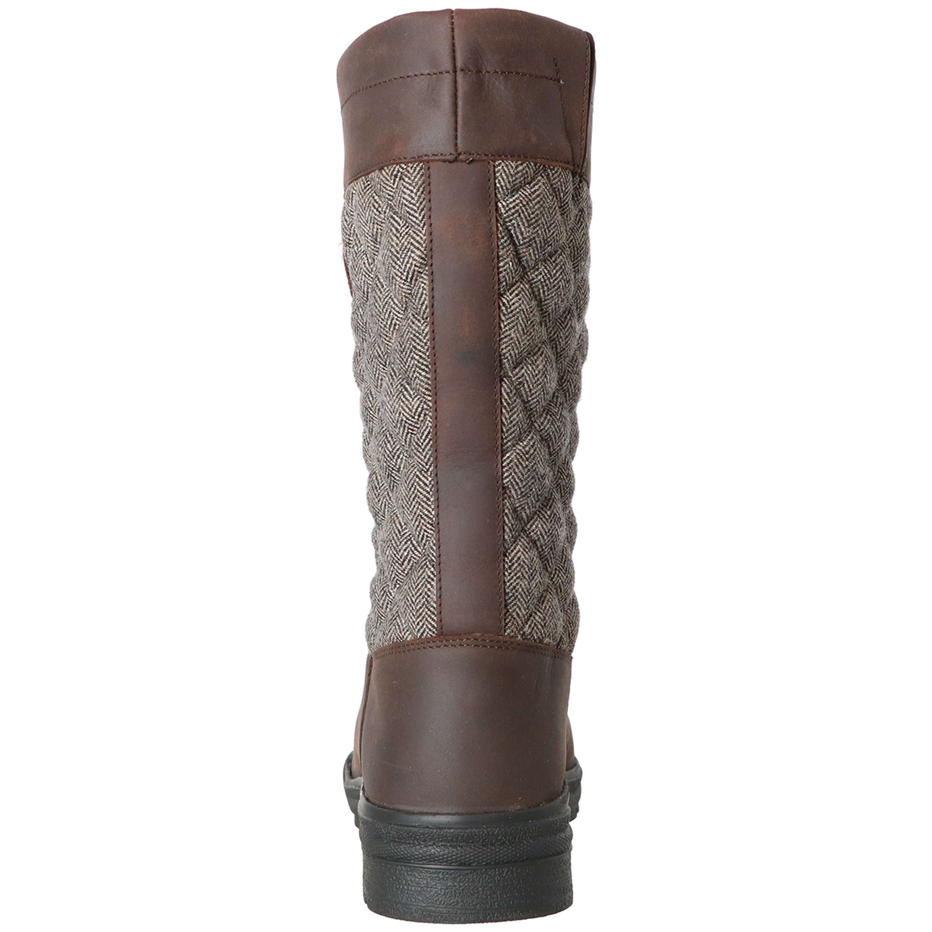 Velder Footwear Stivali da Esterno Delphina Marrone/Tweed