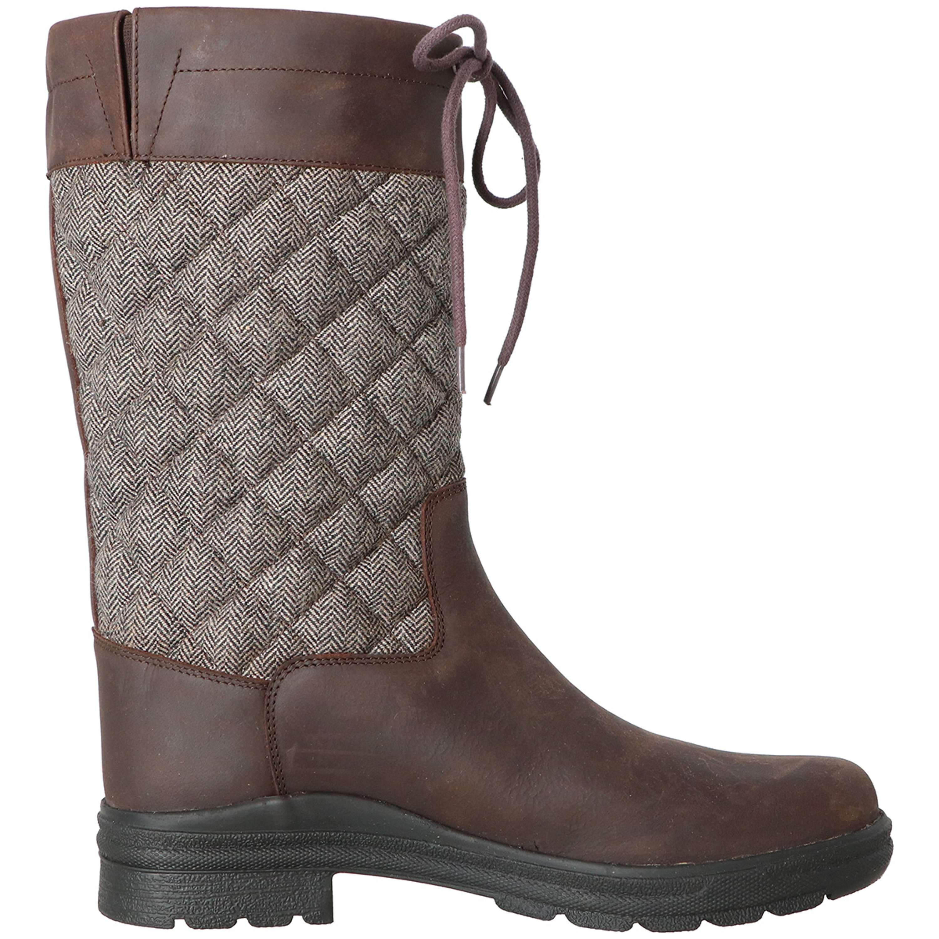 Velder Footwear Stivali da Esterno Delphina Marrone/Tweed