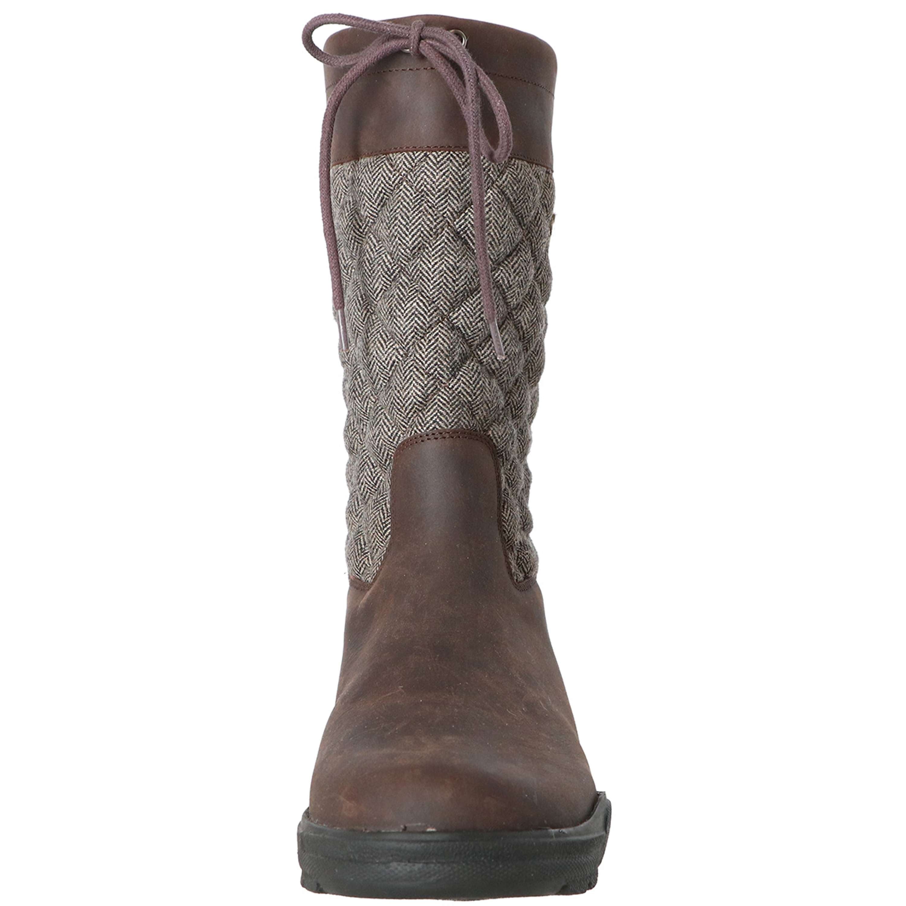 Velder Footwear Stivali da Esterno Delphina Marrone/Tweed