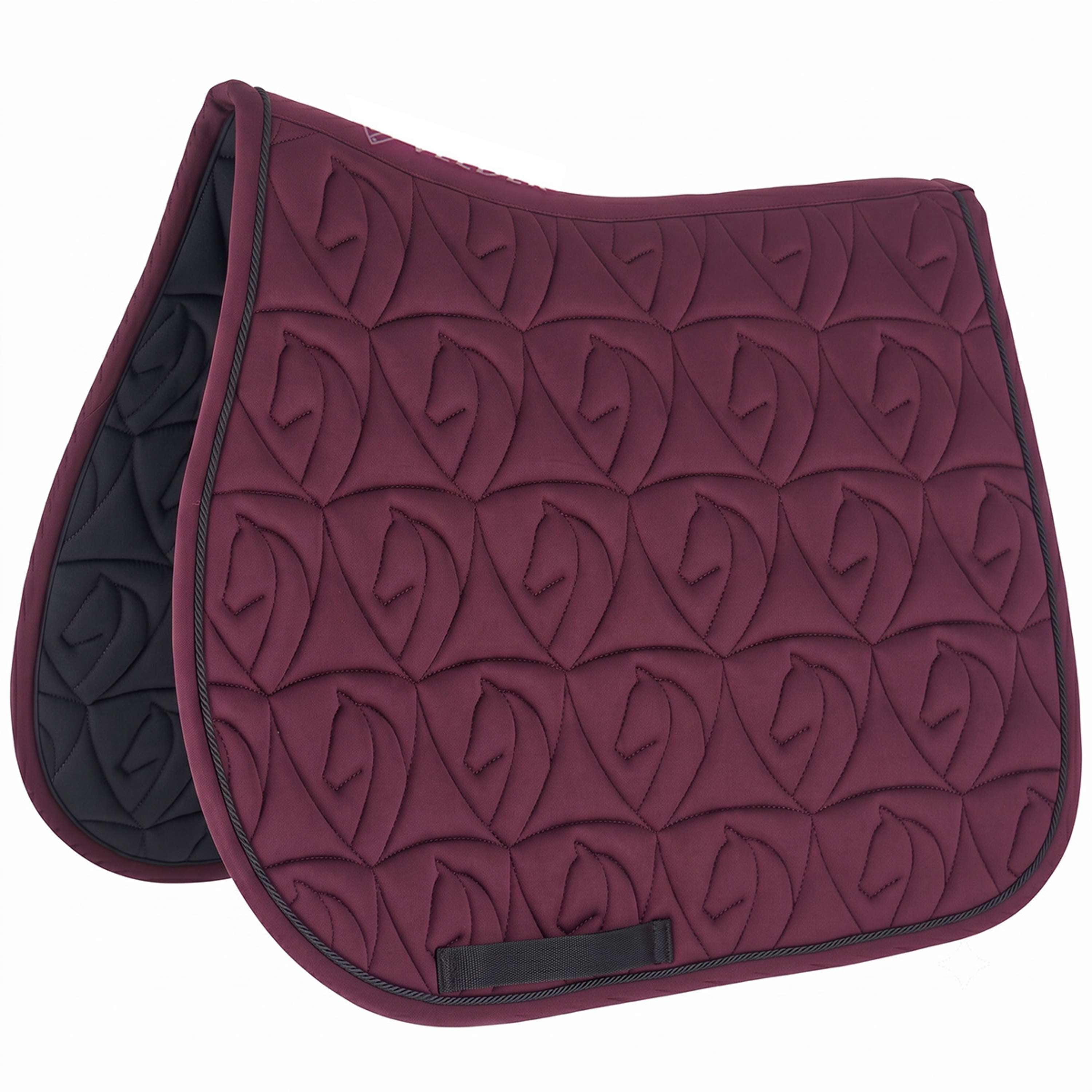 Velder Horsewear Sottosella Unibeau Saltando Borgogna