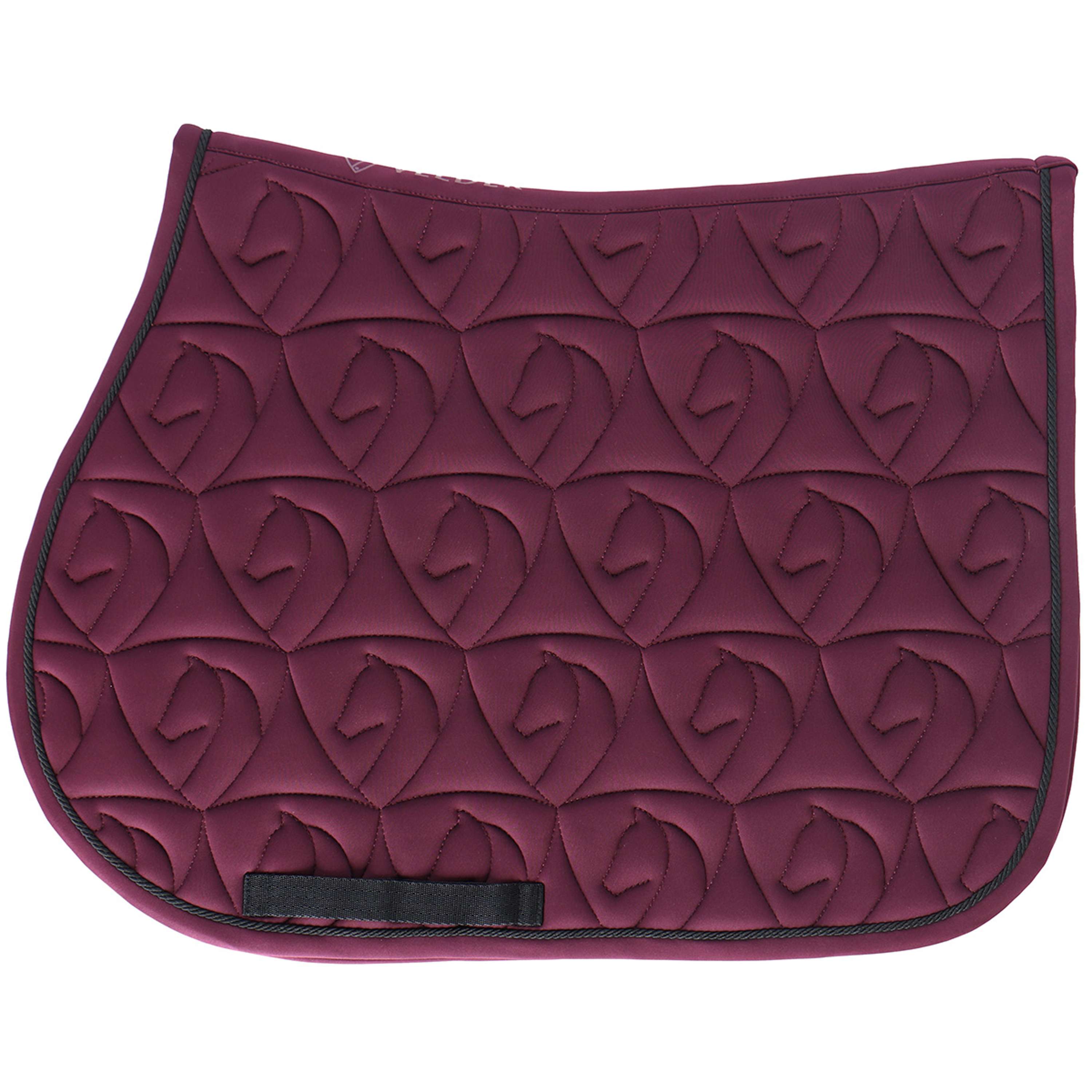 Velder Horsewear Sottosella Unibeau Saltando Borgogna