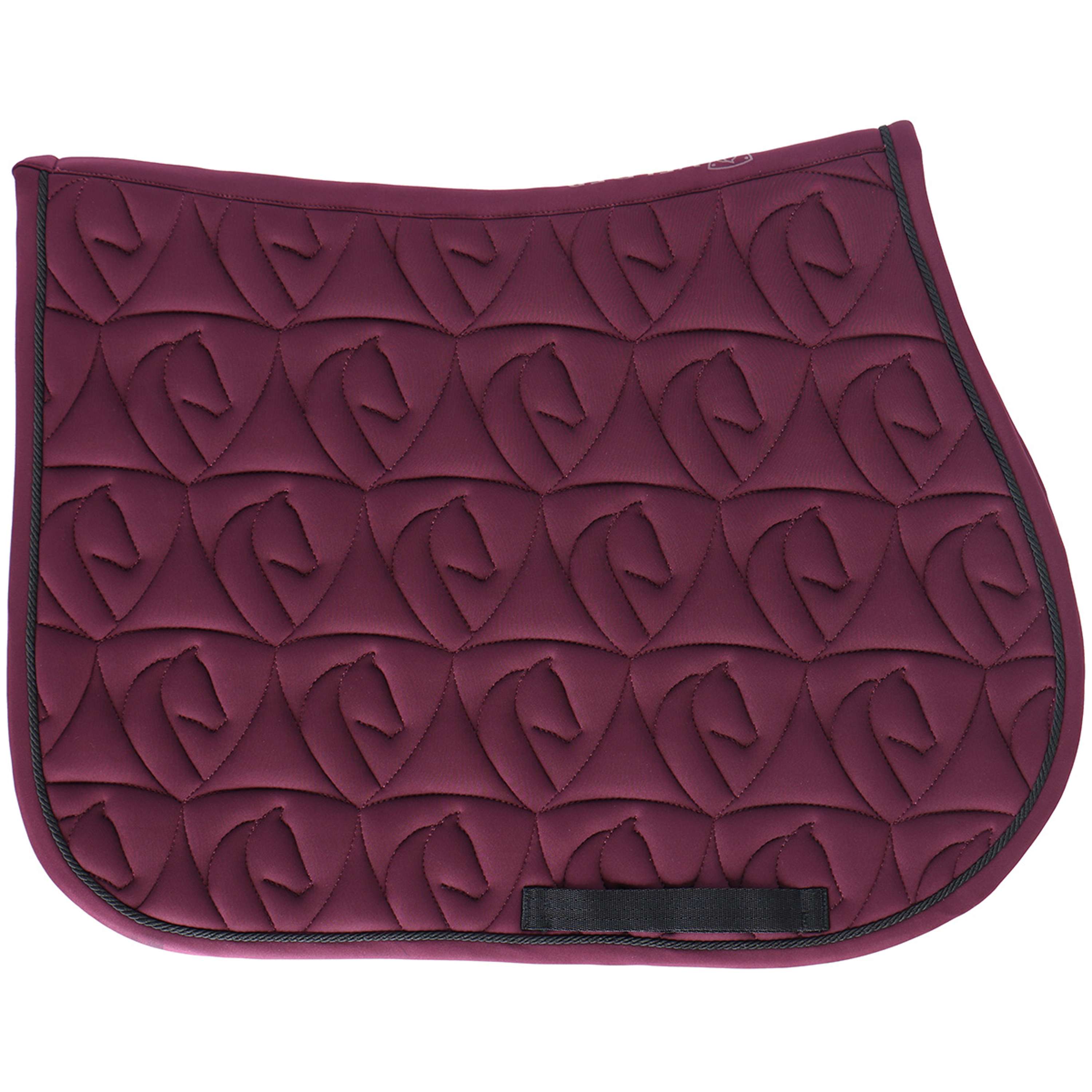 Velder Horsewear Sottosella Unibeau Saltando Borgogna