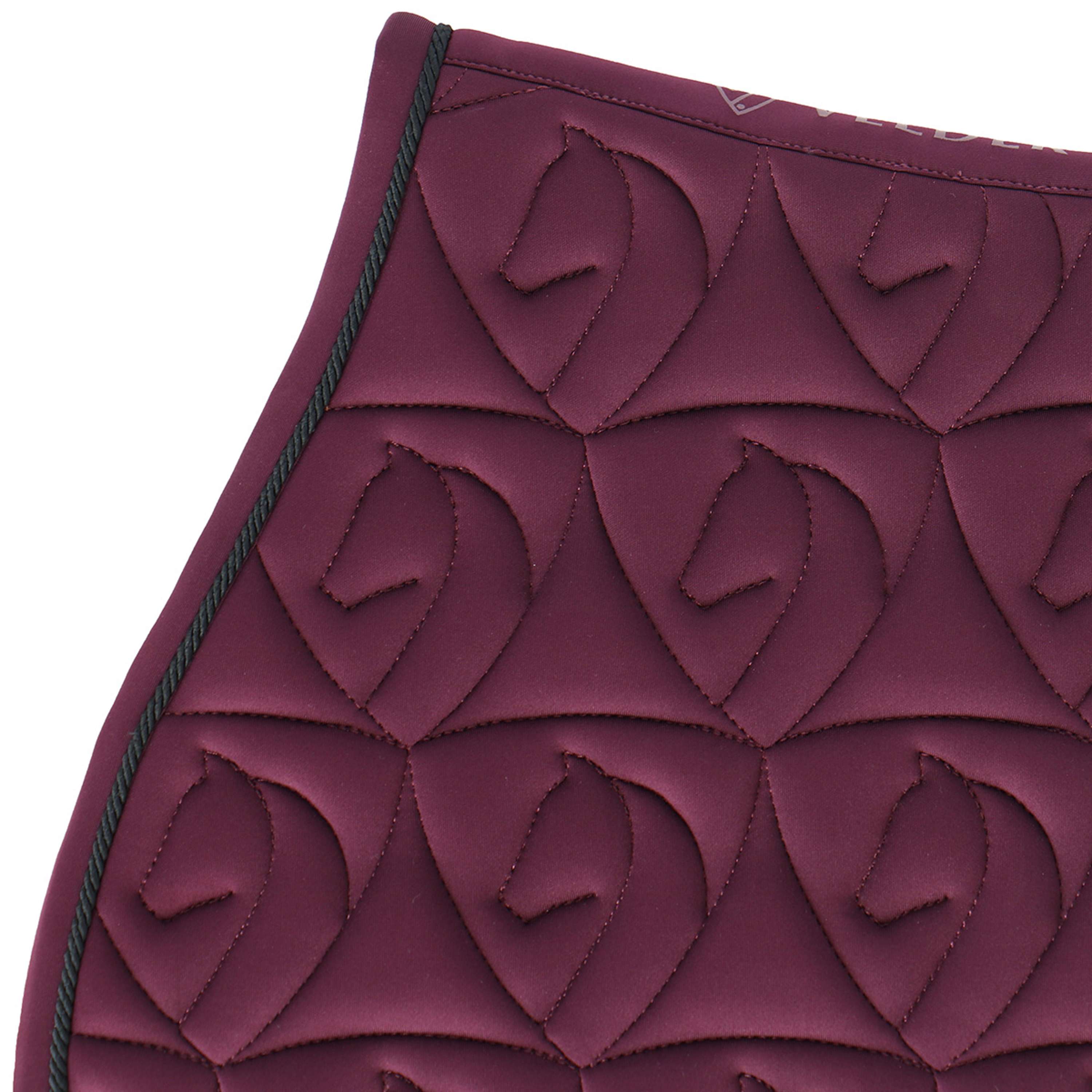 Velder Horsewear Sottosella Unibeau Saltando Borgogna