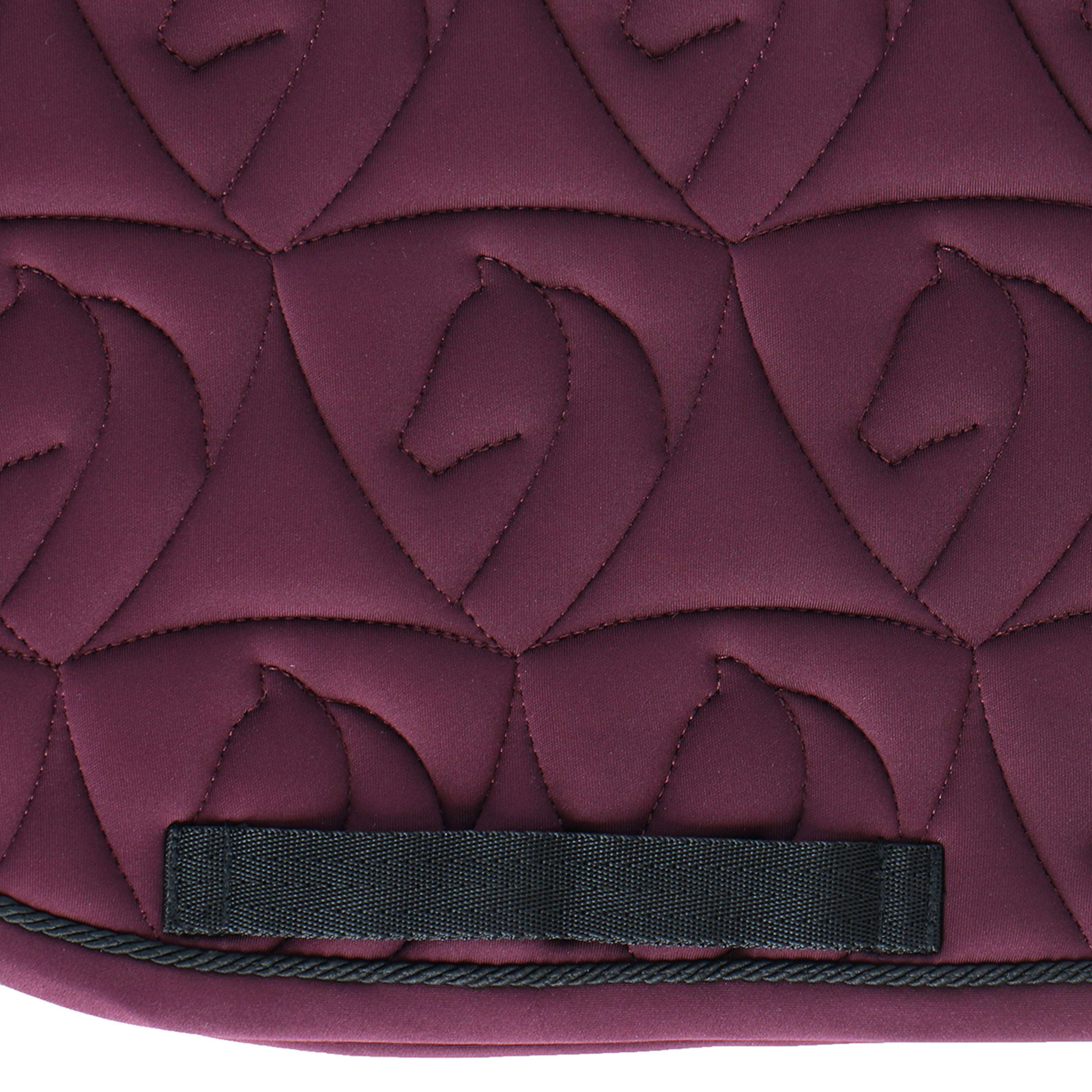 Velder Horsewear Sottosella Unibeau Saltando Borgogna