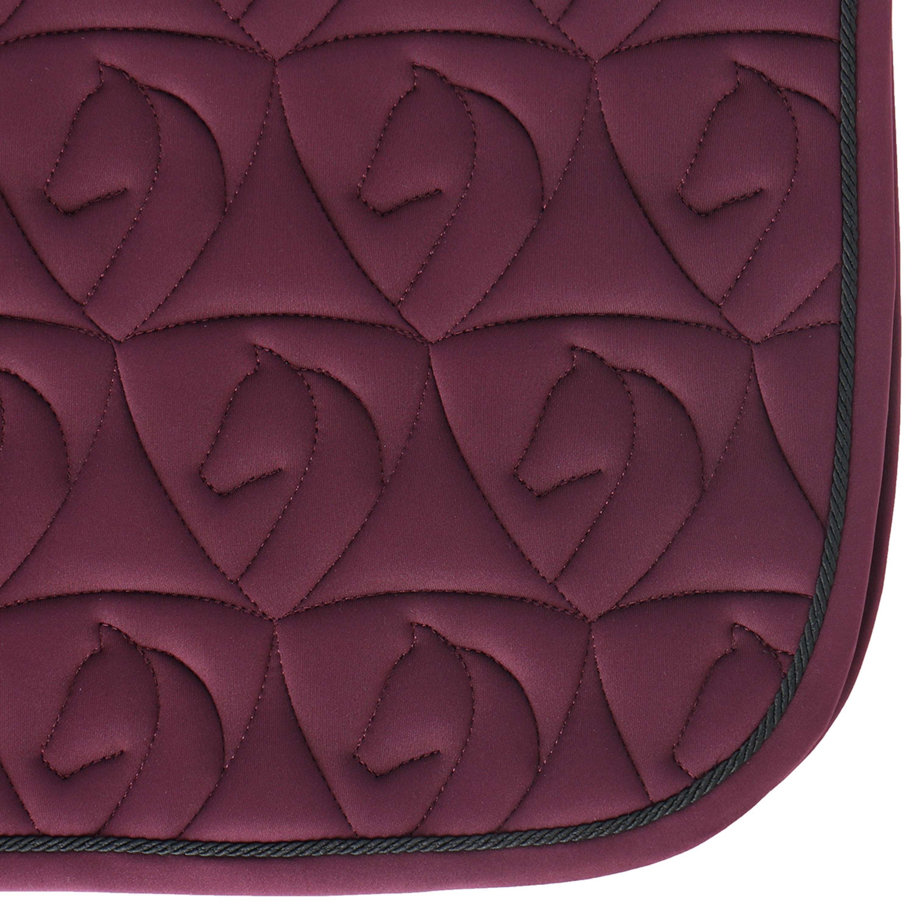 Velder Horsewear Sottosella Unibeau Saltando Borgogna