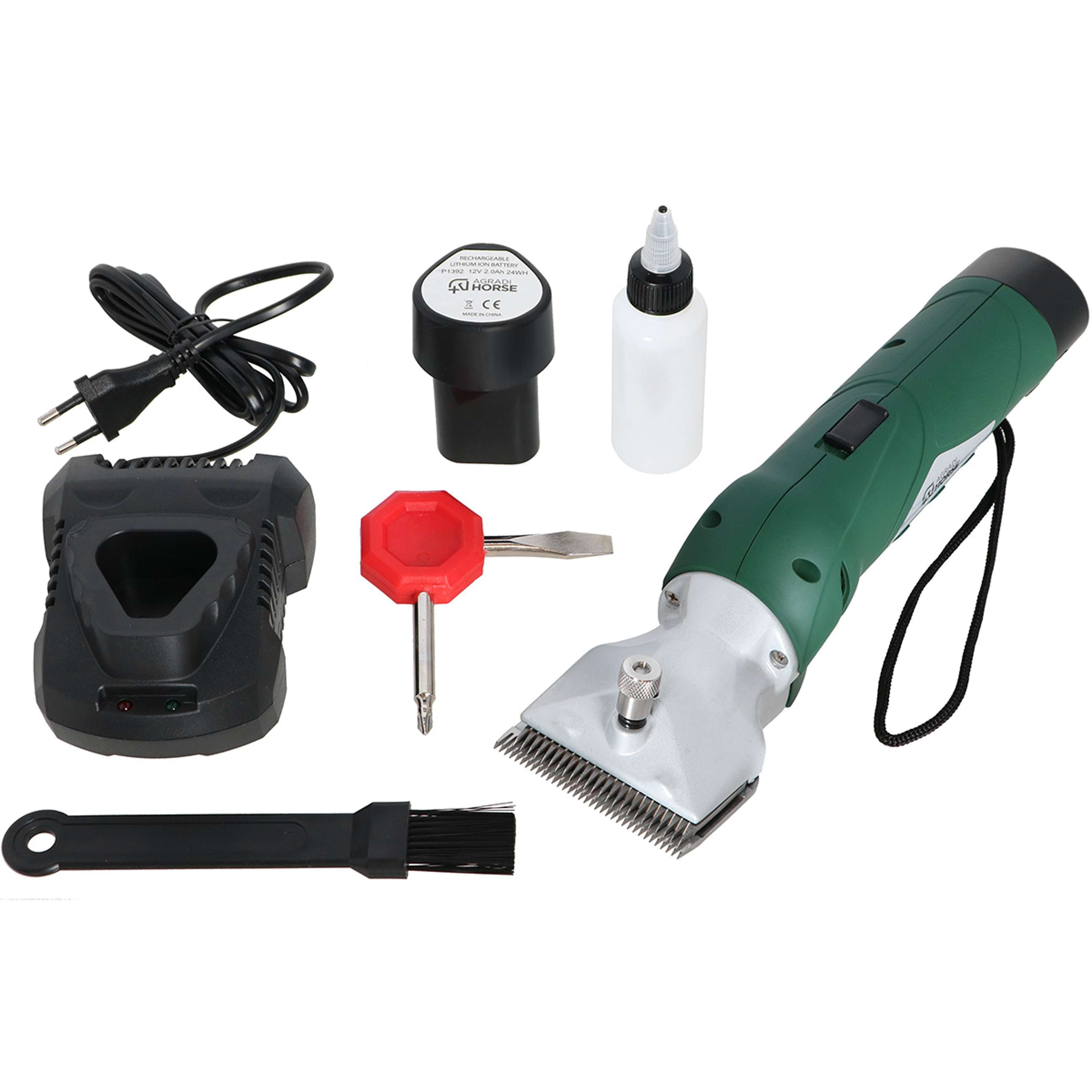 Agradi Horse Tagliacapelli a batteria HC-2600 Verde
