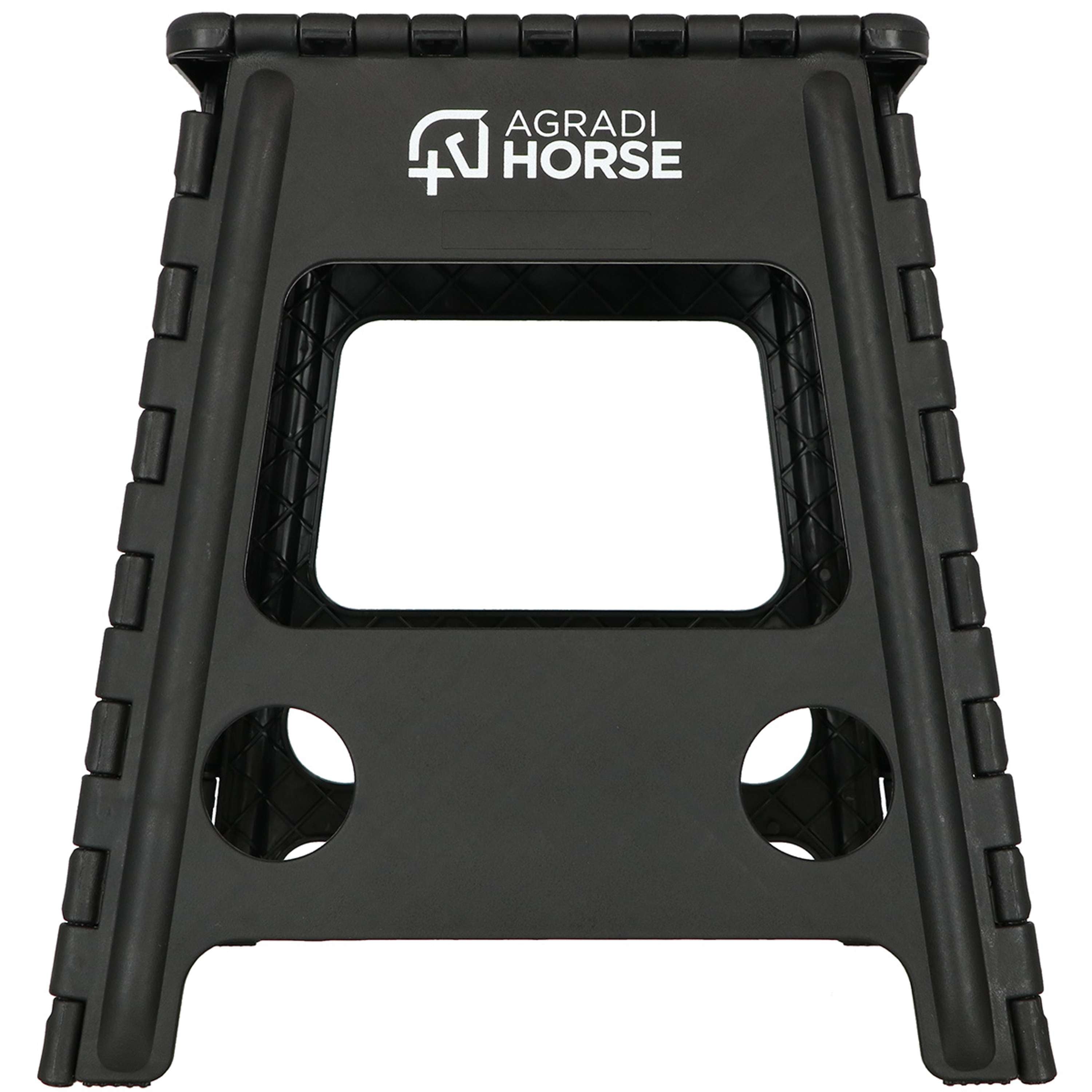 Agradi Horse Scaletta Pieghevole Nero
