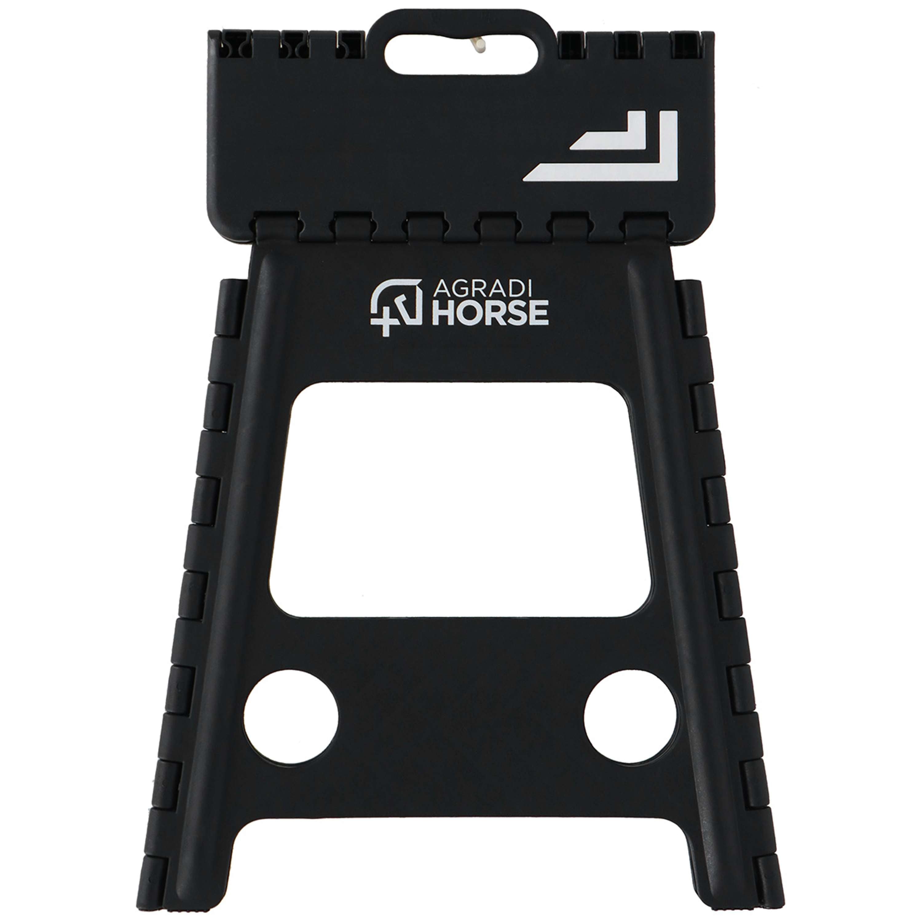 Agradi Horse Scaletta Pieghevole Nero