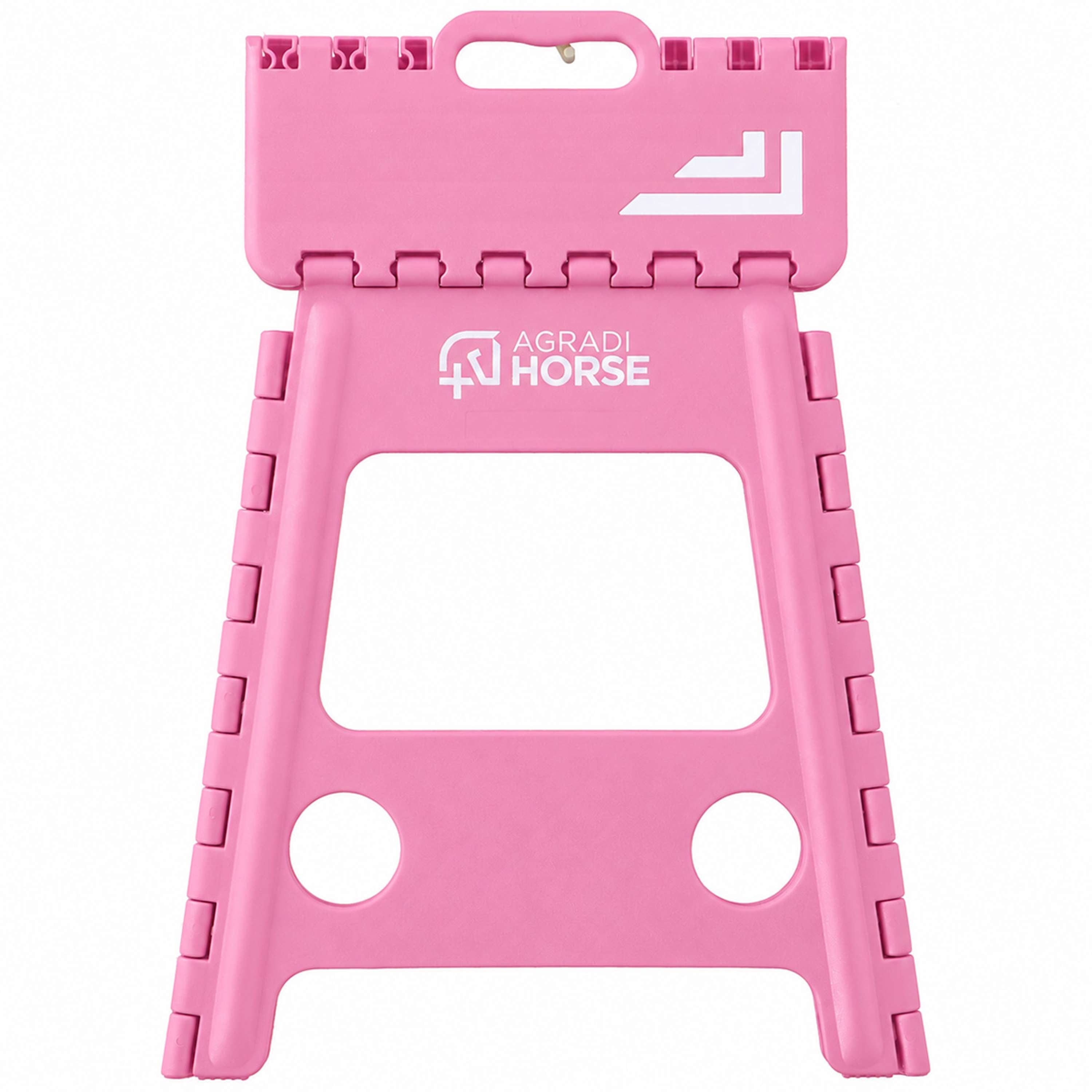 Agradi Horse Scaletta Pieghevole Rosa