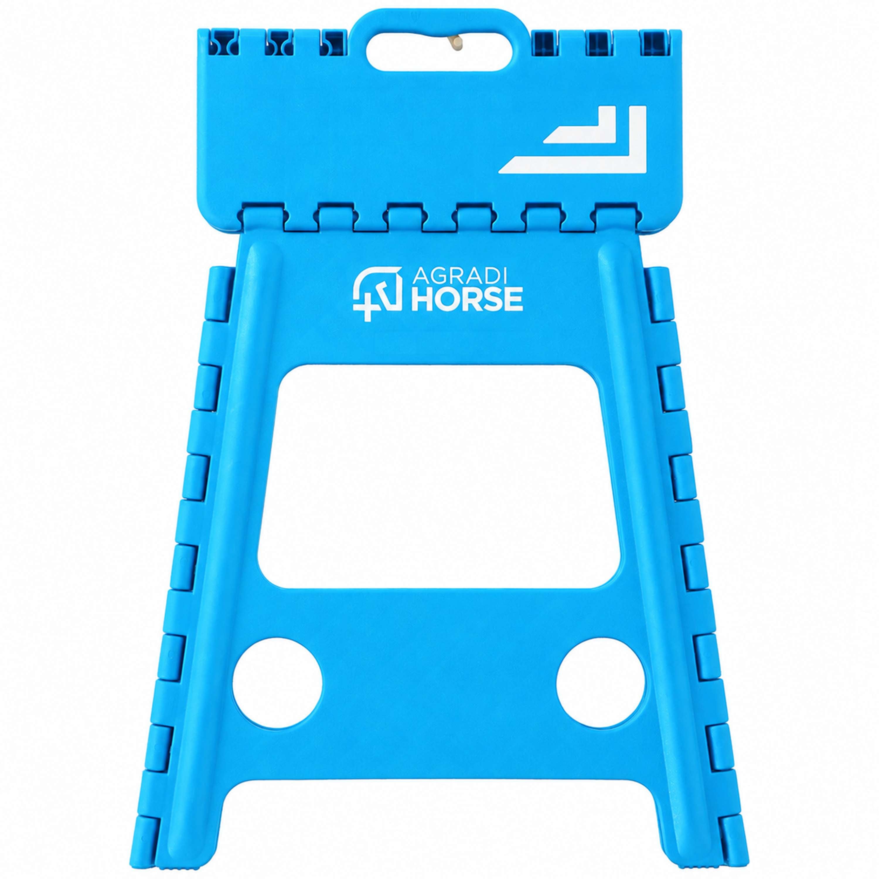 Agradi Horse Scaletta Pieghevole Blu