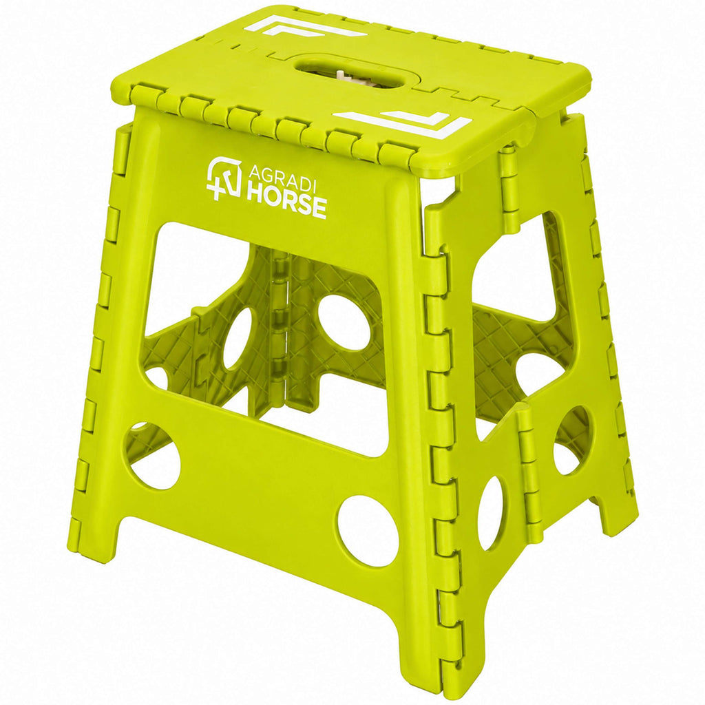 Agradi Horse Scaletta Pieghevole Verde lime