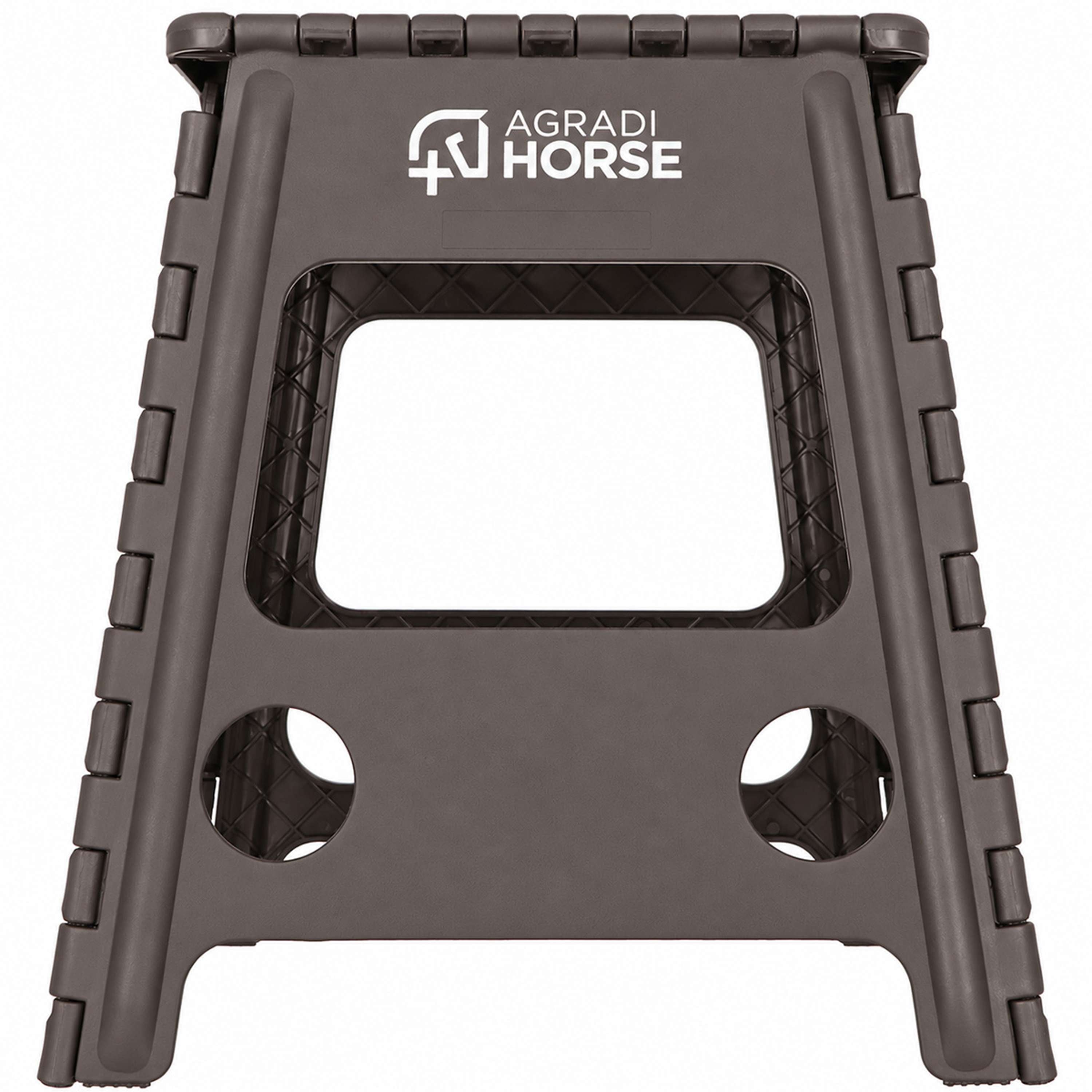Agradi Horse Scaletta Pieghevole Marrone